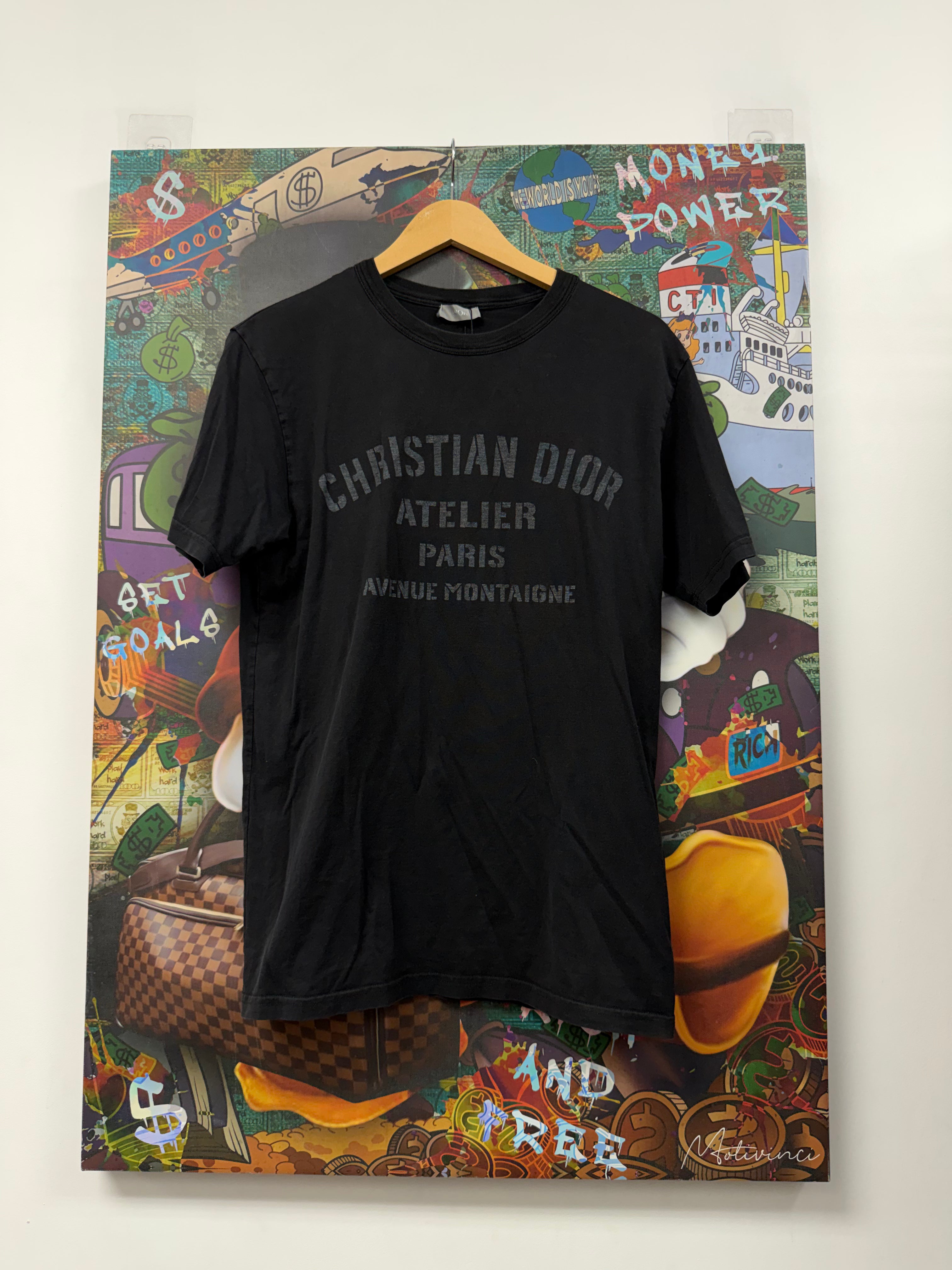 Dior Black Atelier Tee