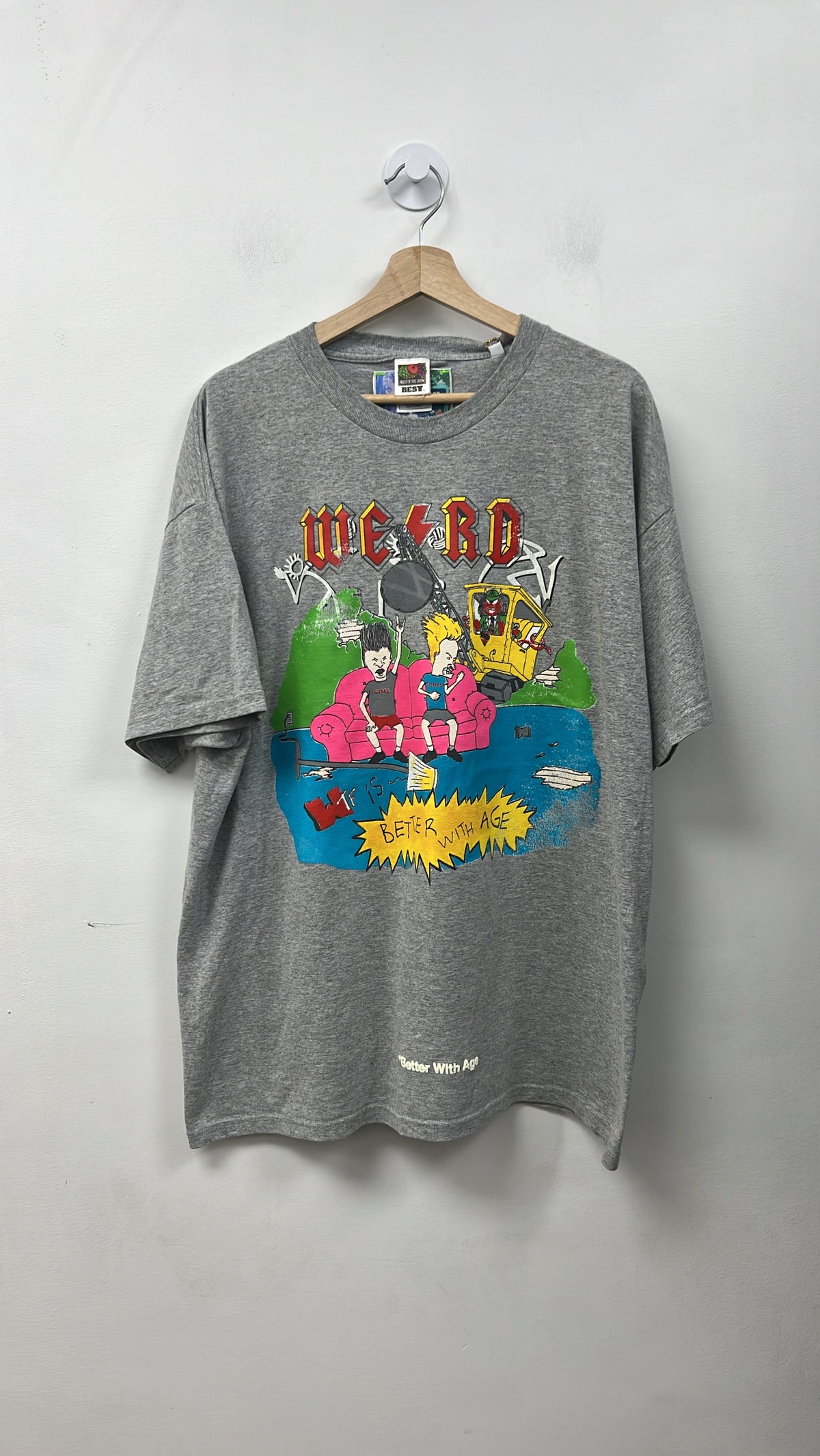 Better With Age Grey Dumb Tee