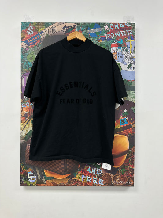 Essentials Tee Jet Black Used XXS