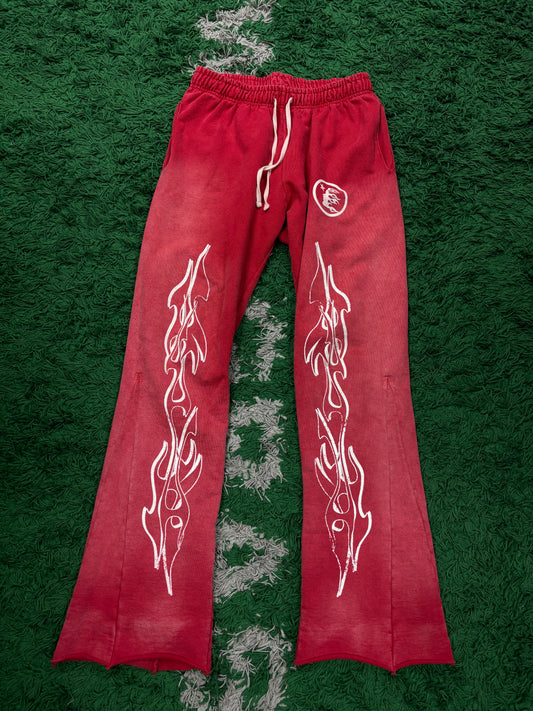 Hellstar Flare Sweats Red Used Large