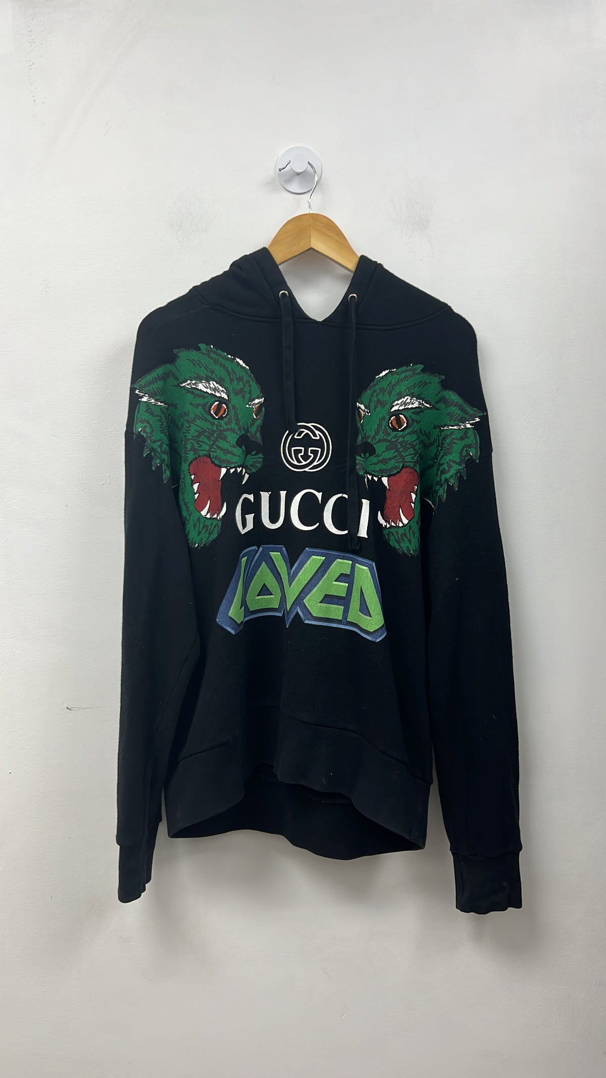 Gucci Black Green Loved Hoodie