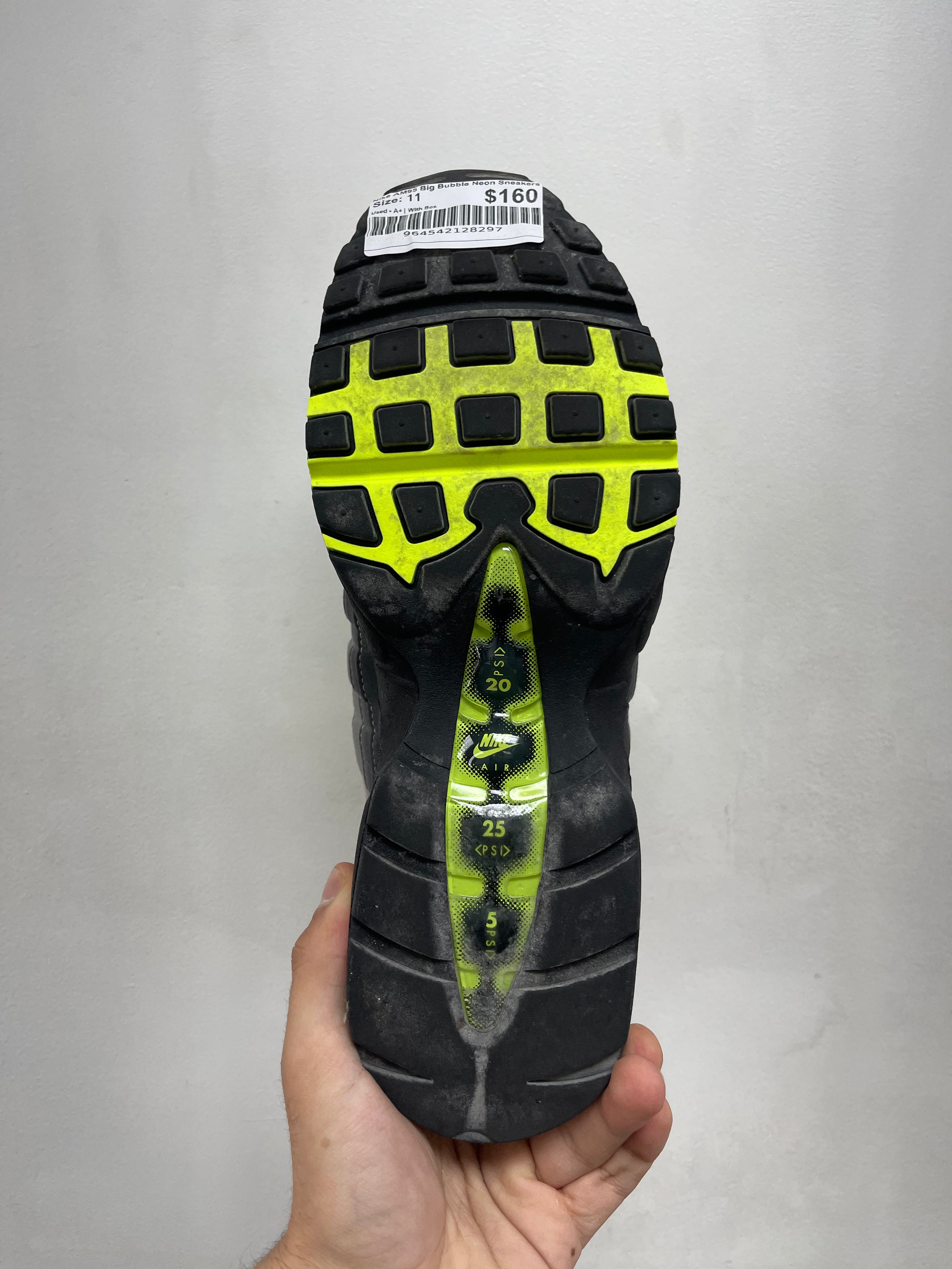 Nike AM95 Big Bubble Neon Sneakers