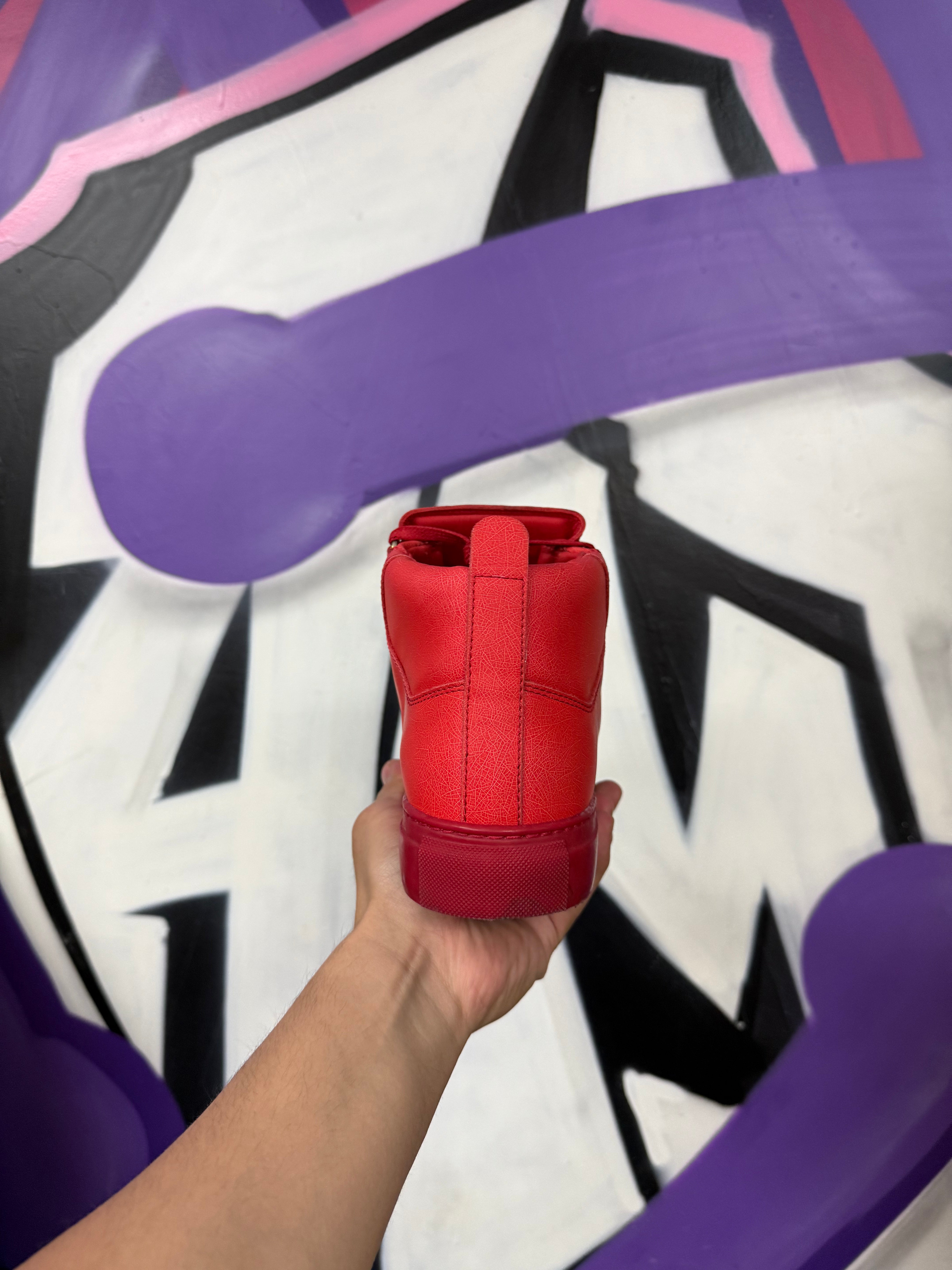 Balenciaga Red Arena Sneakers