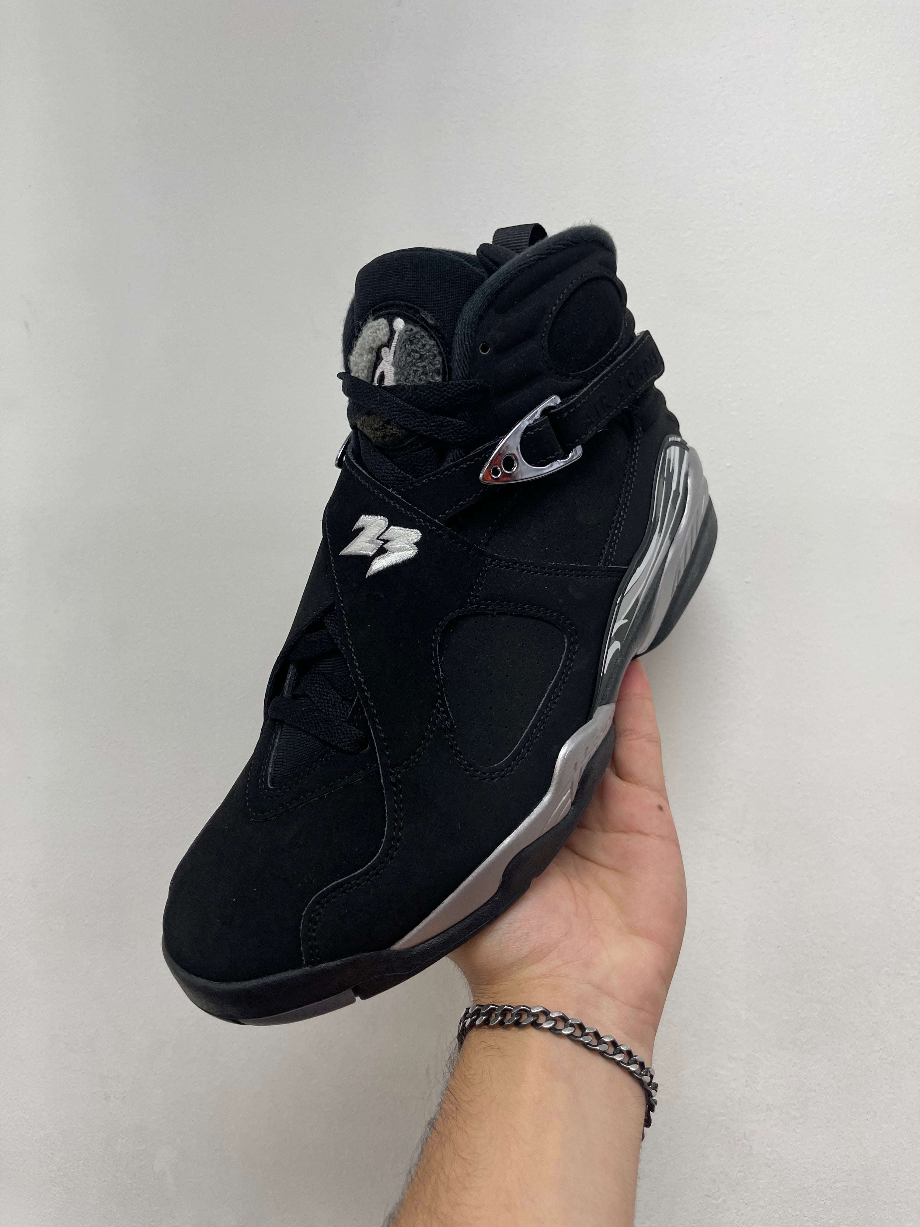 Jordan 8 Chrome Sneakers