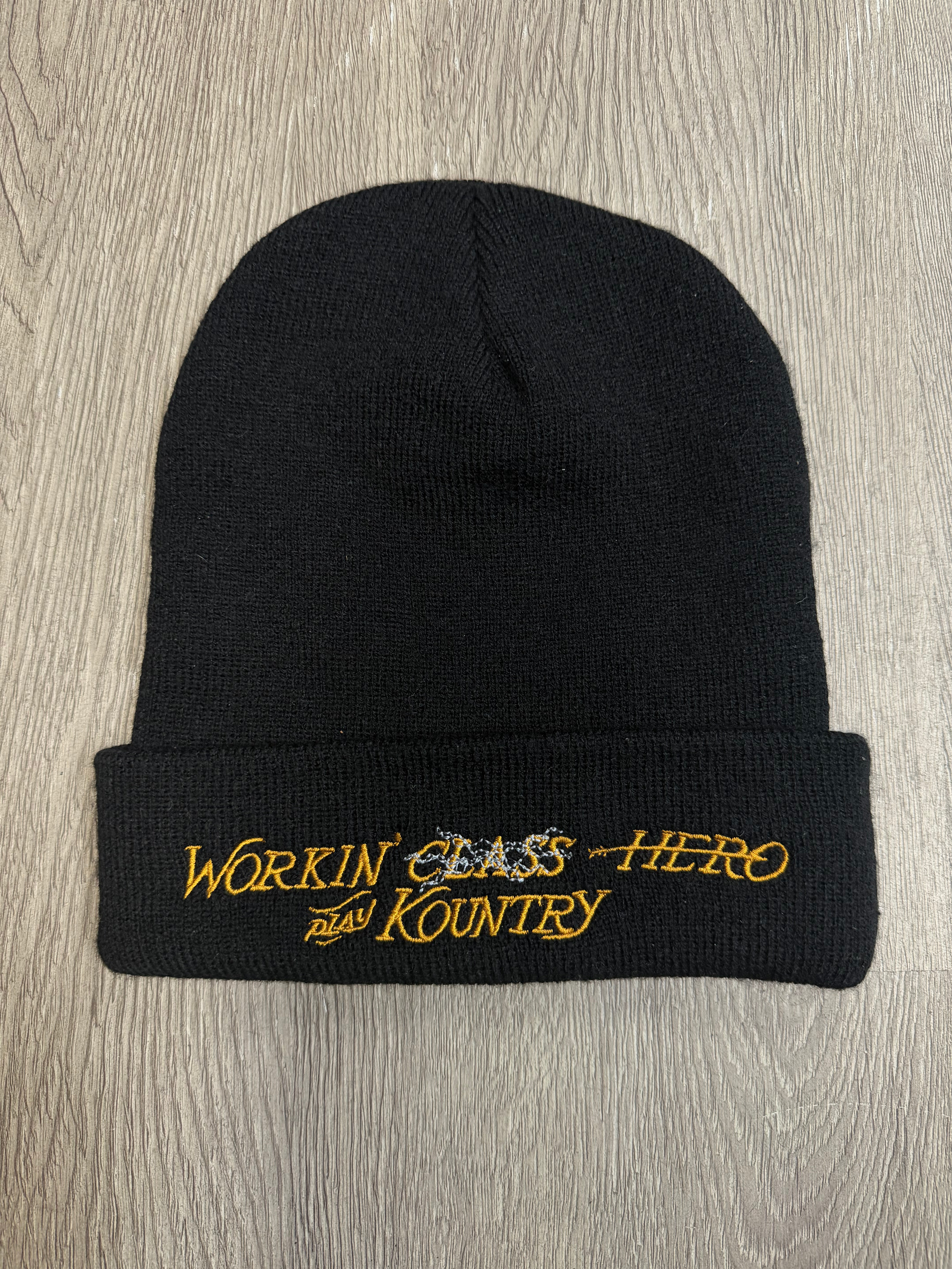 Kapital Black Working Class Beanie