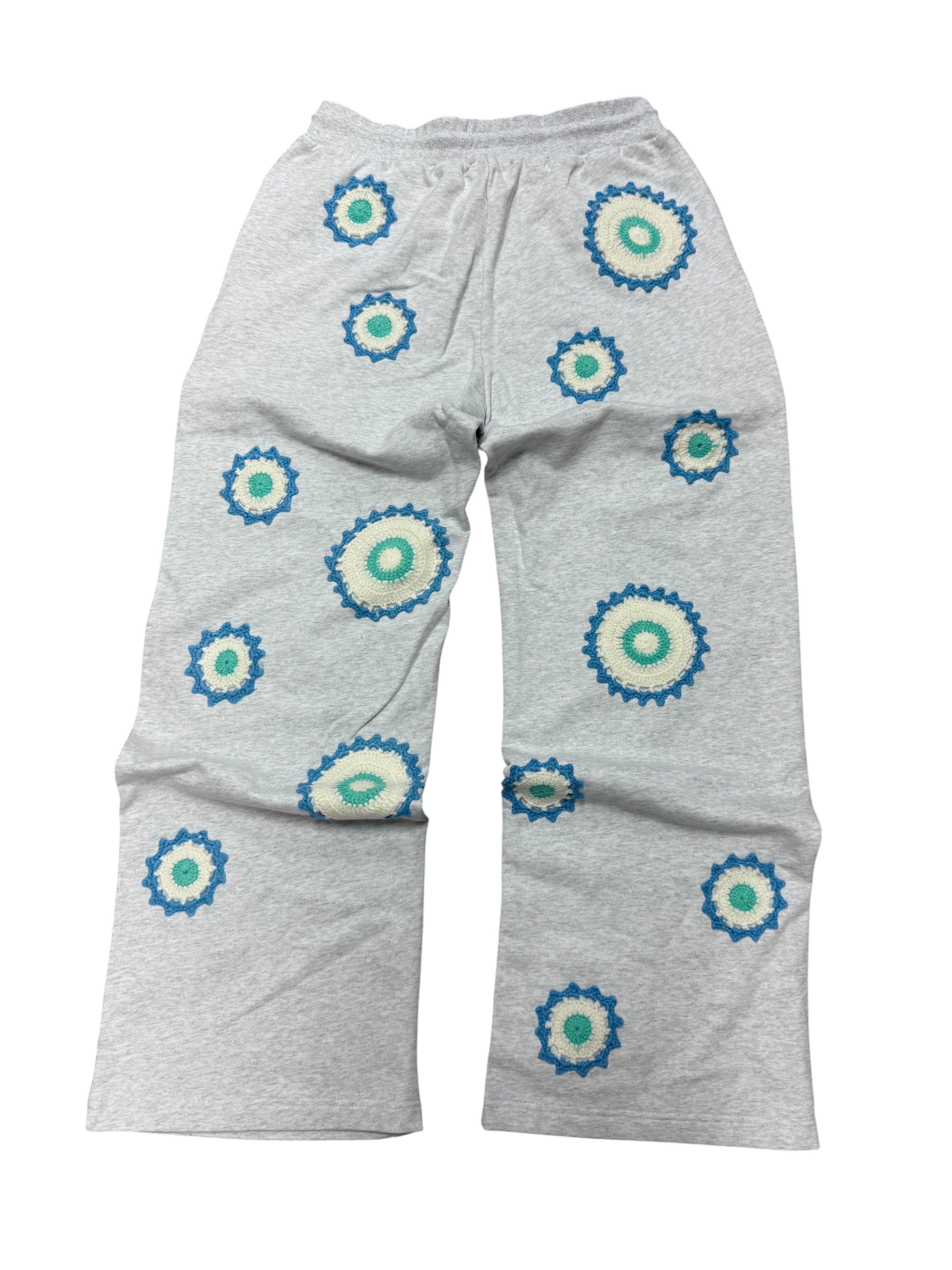 Arkyve 'Ocean Patch Crochet' Sweats