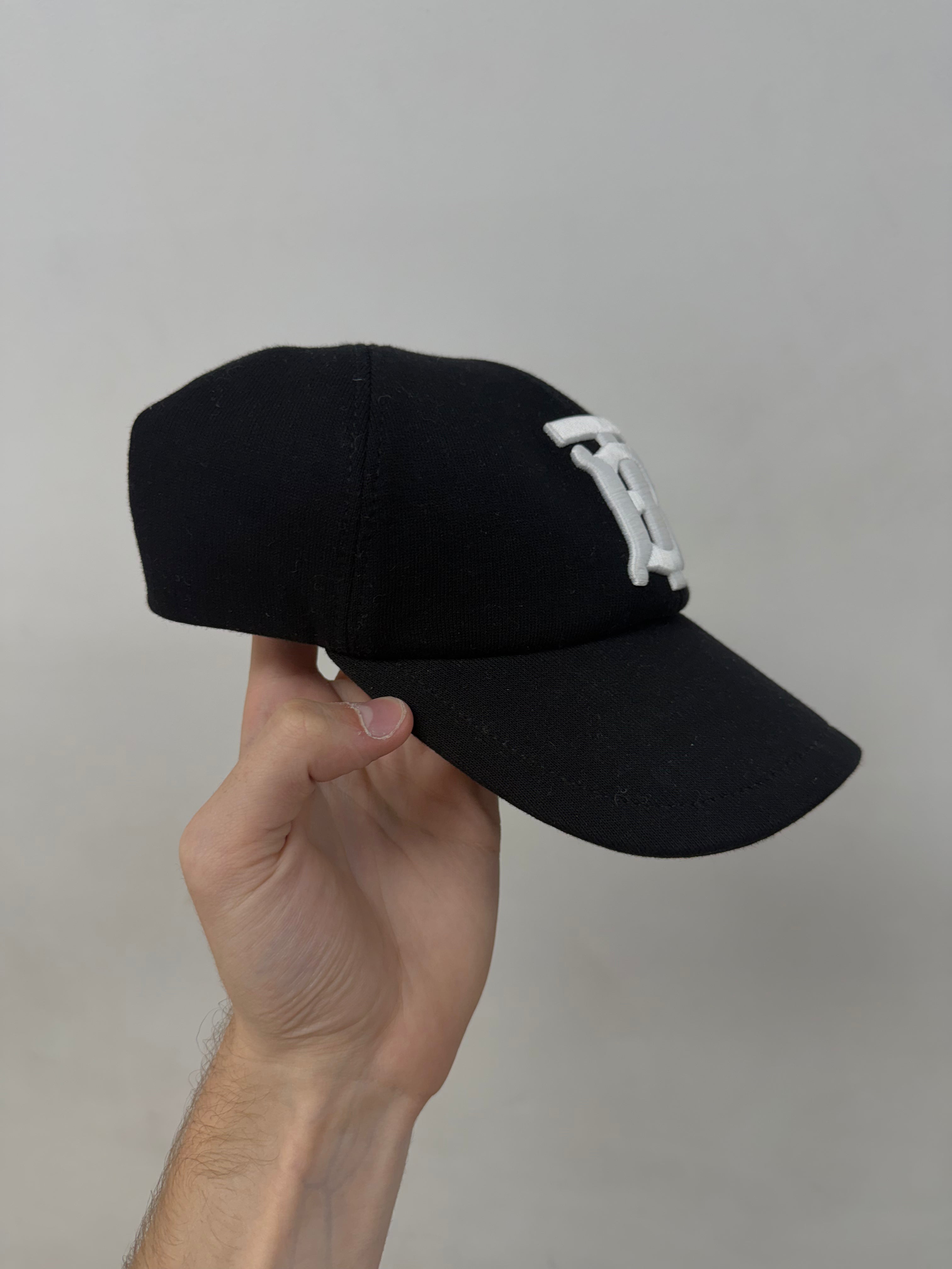Burberry Black White TB Embroidered Hat
