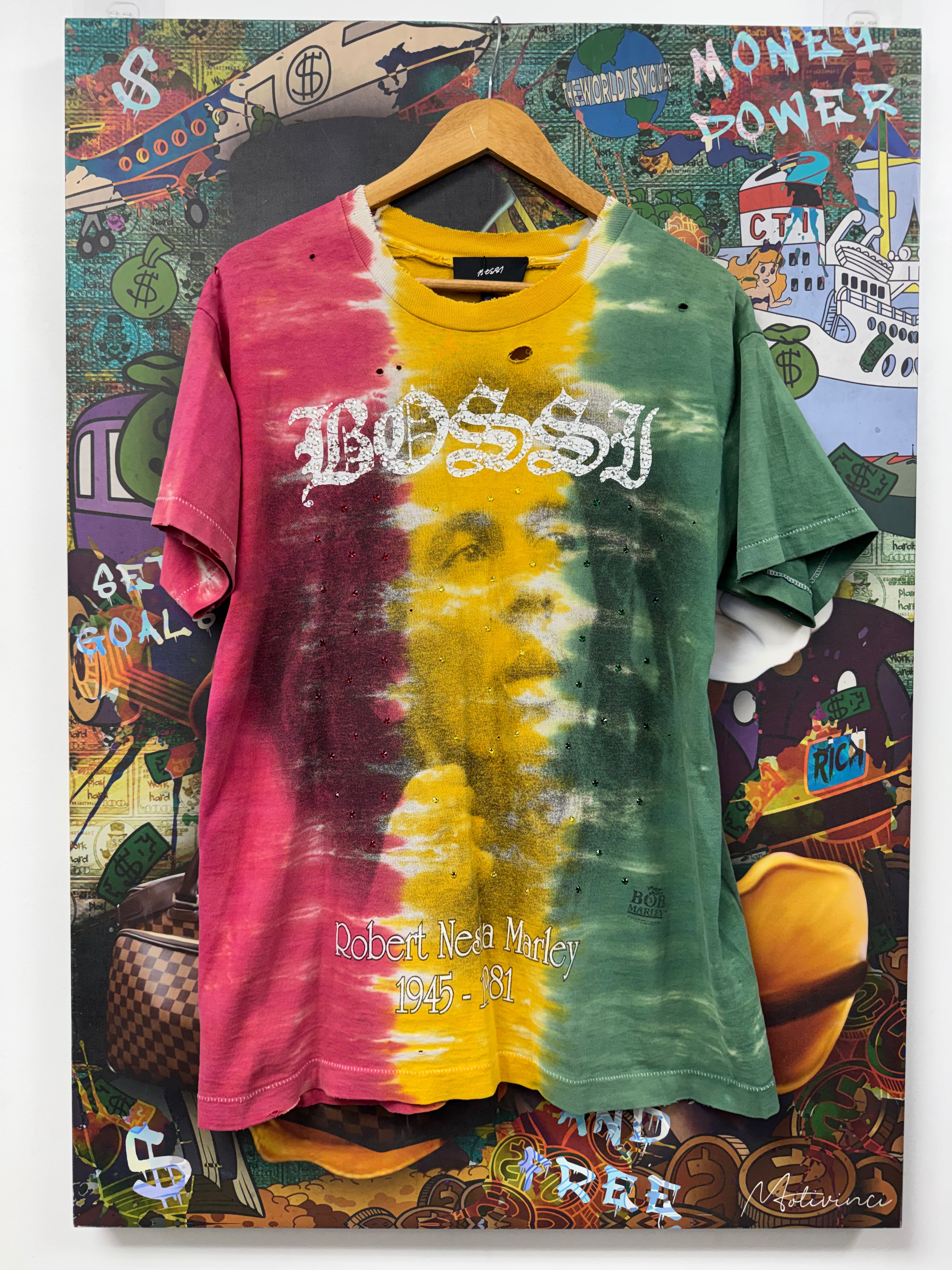 Bossi Bob Marley Rhinestone Tee