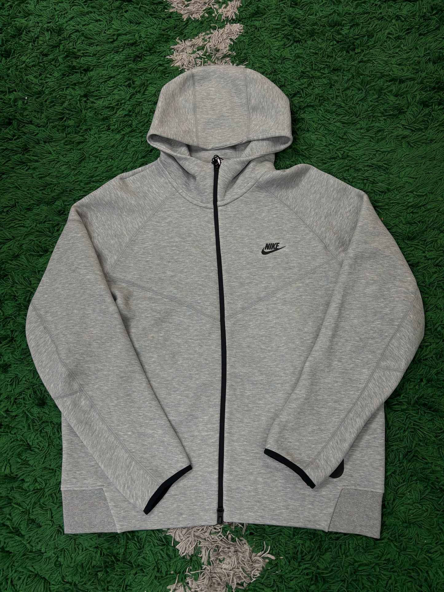 Nike Tech Grey Zip Up New XL With Tags