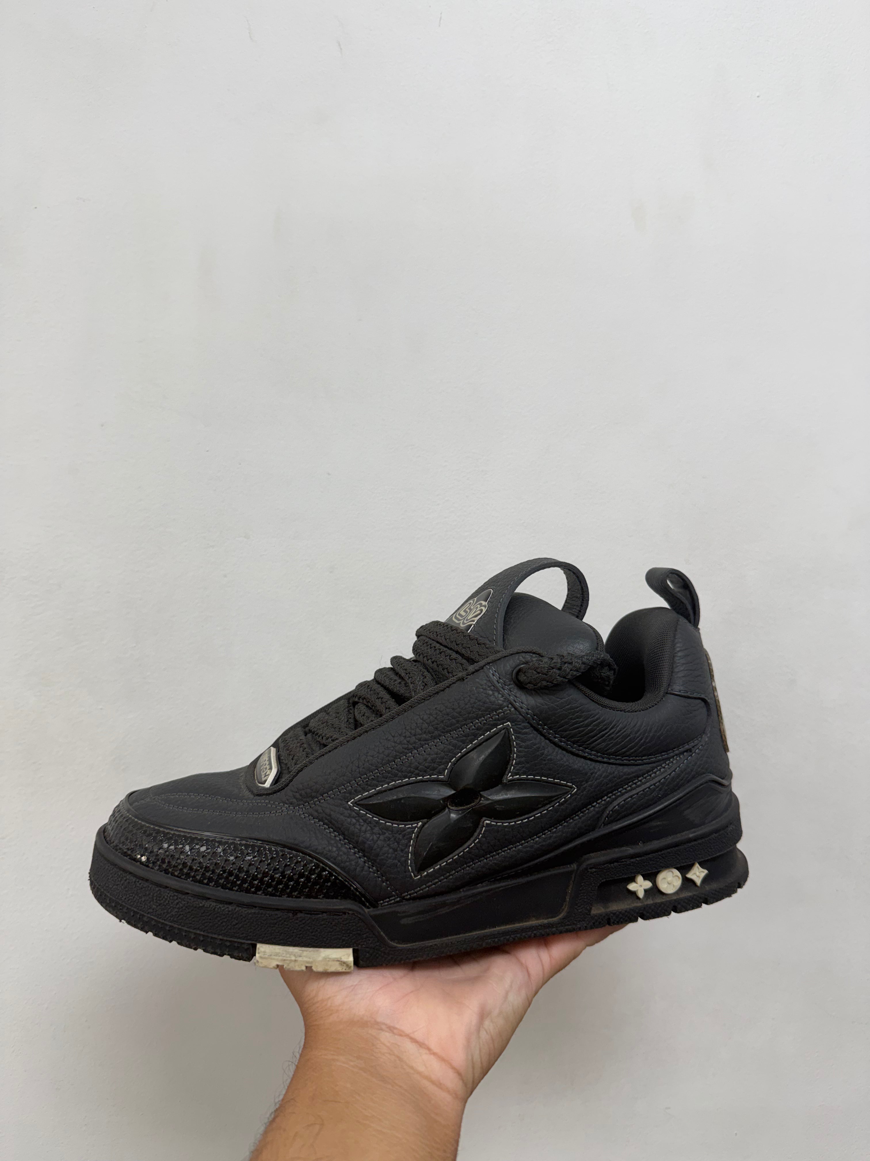 Louis Vuitton Black Skate Sneakers