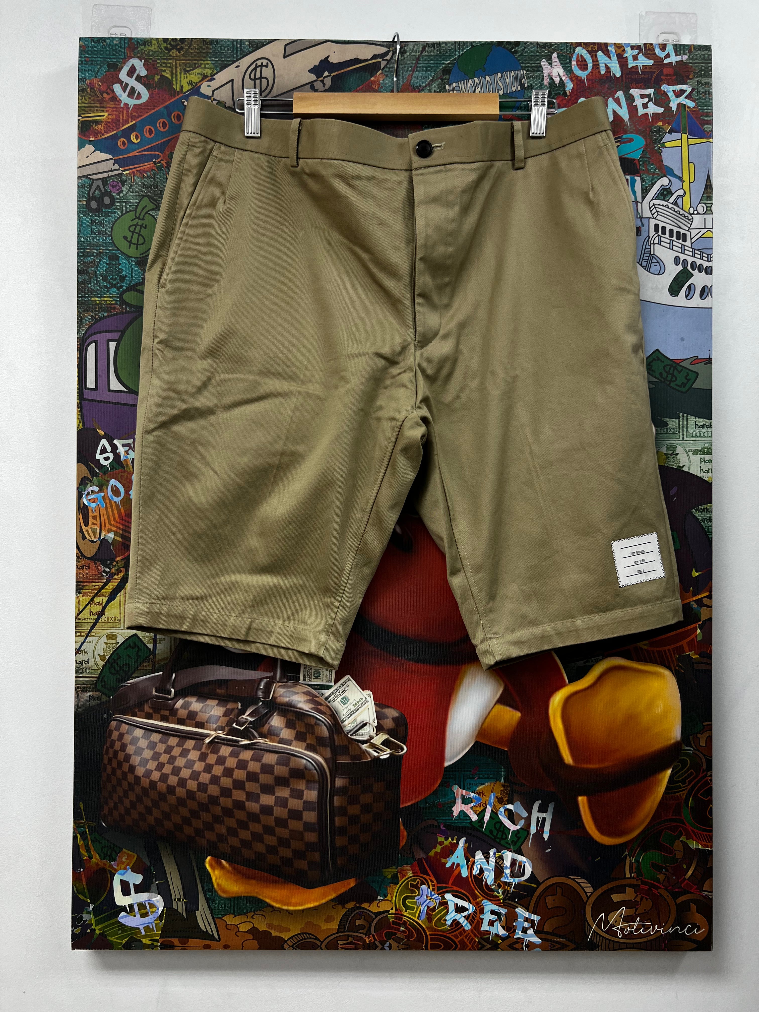 Thom Browne Khaki Shorts