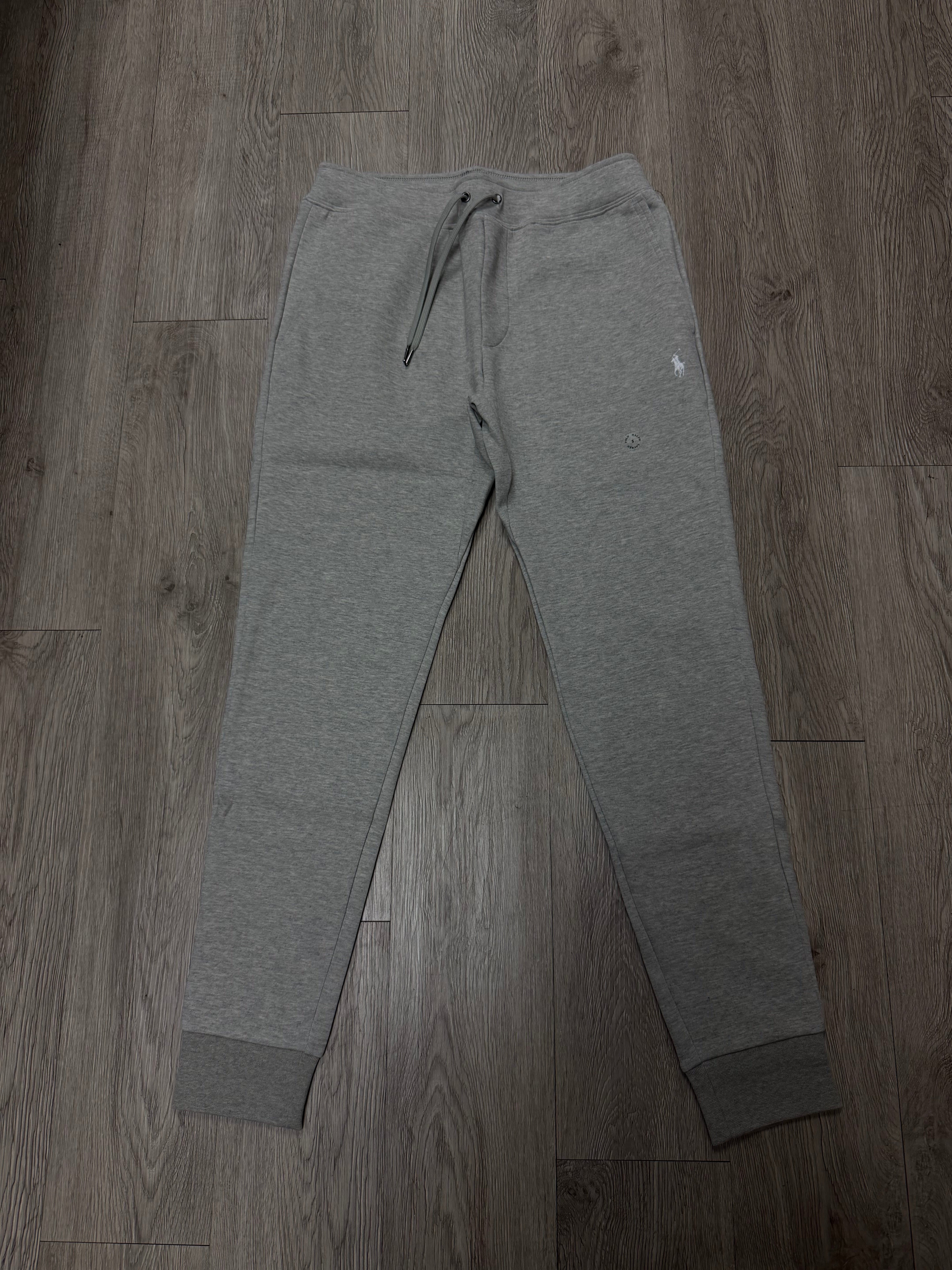 Polo Grey White Tech Sweats