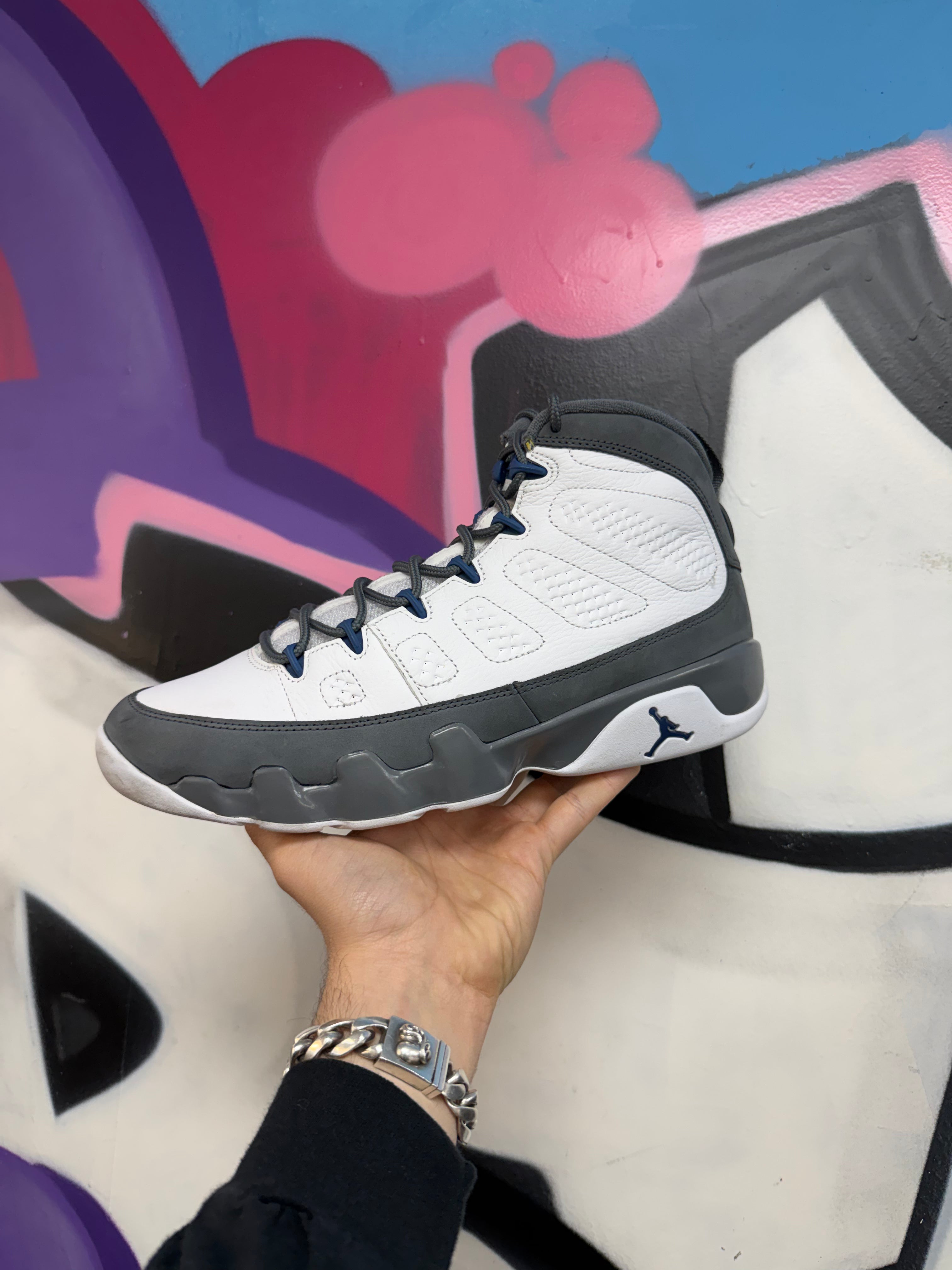Jordan 9 Flint Grey Sneakers