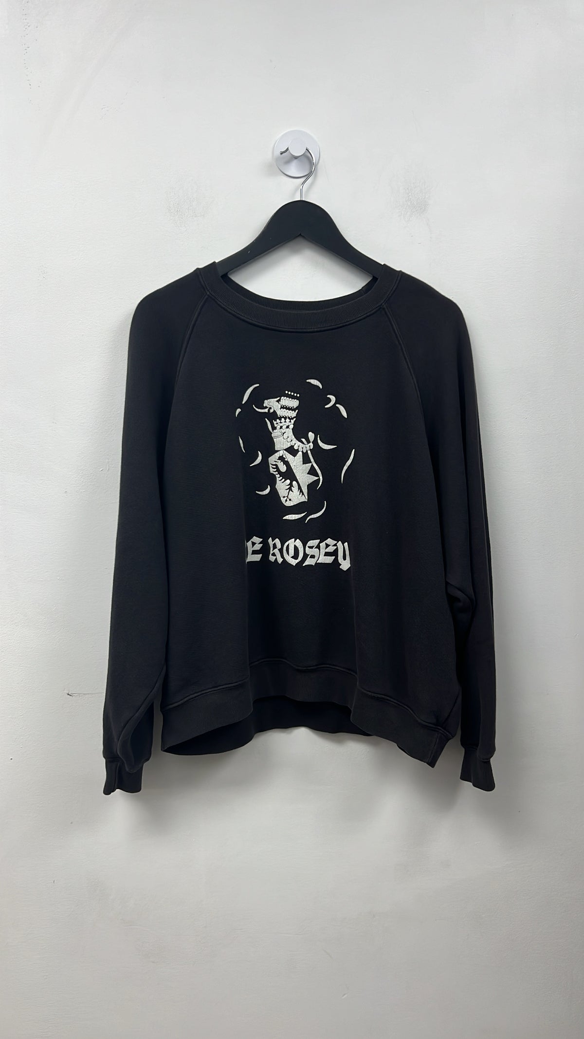 ENFANTS RICHES DÉPRIMÉS Faded Black Le Rosey Crewneck