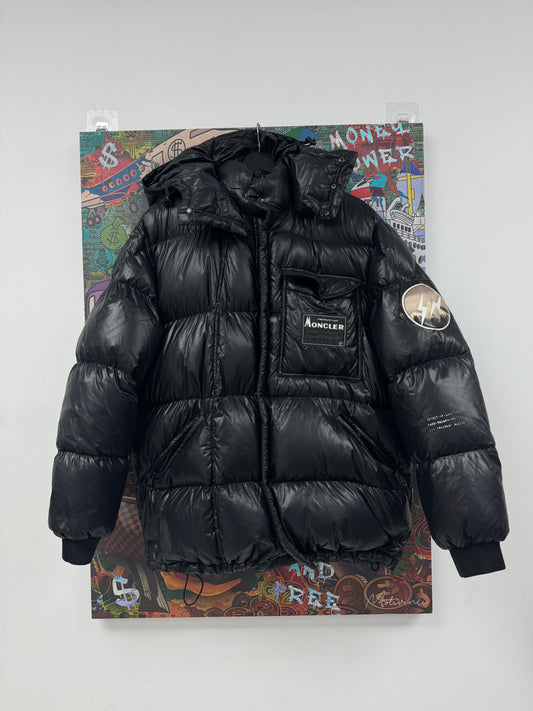 Moncler Fragment Puffer Jacket Black Used 3(Medium) N/A