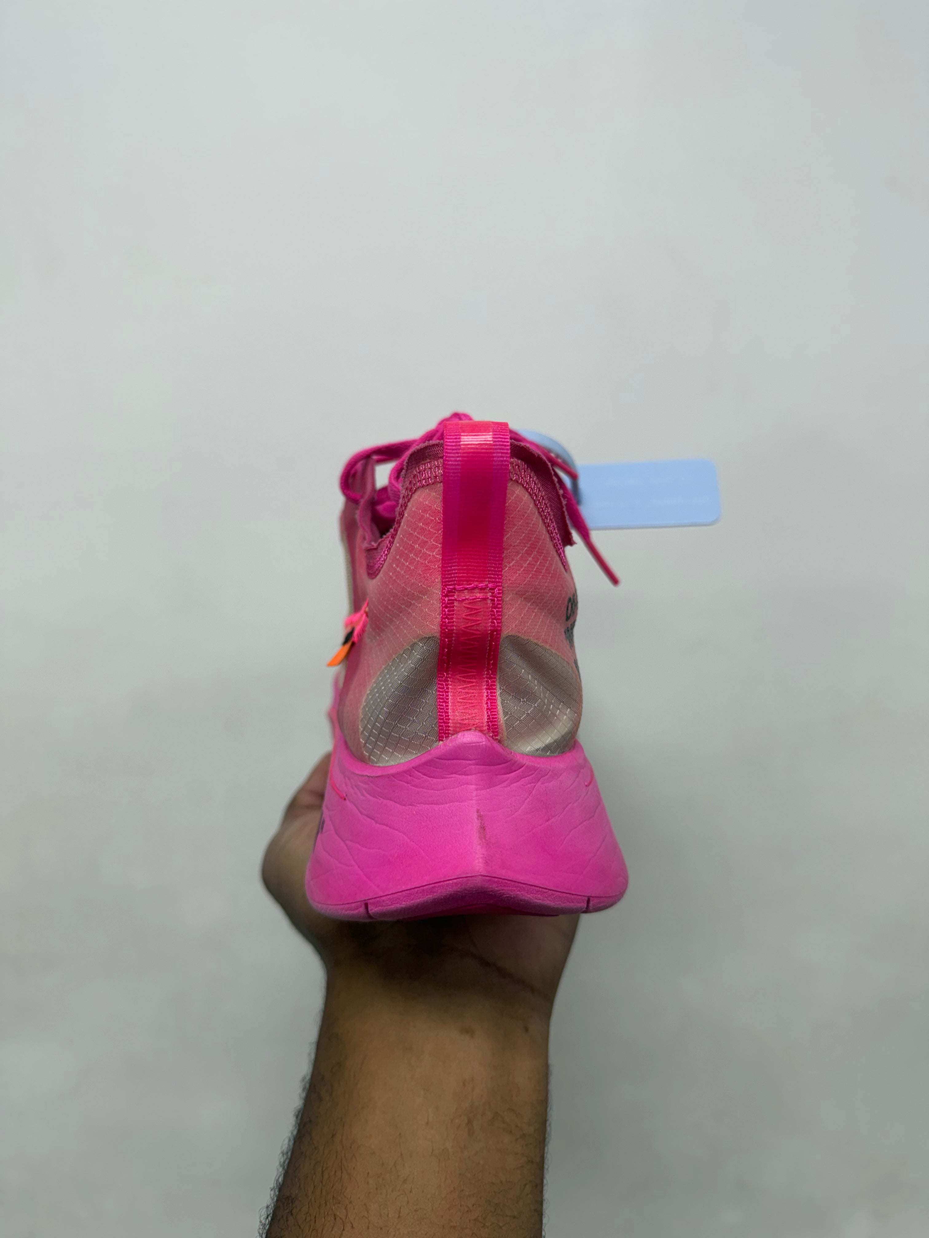 Off White Zoom Fly Pink Sneakers