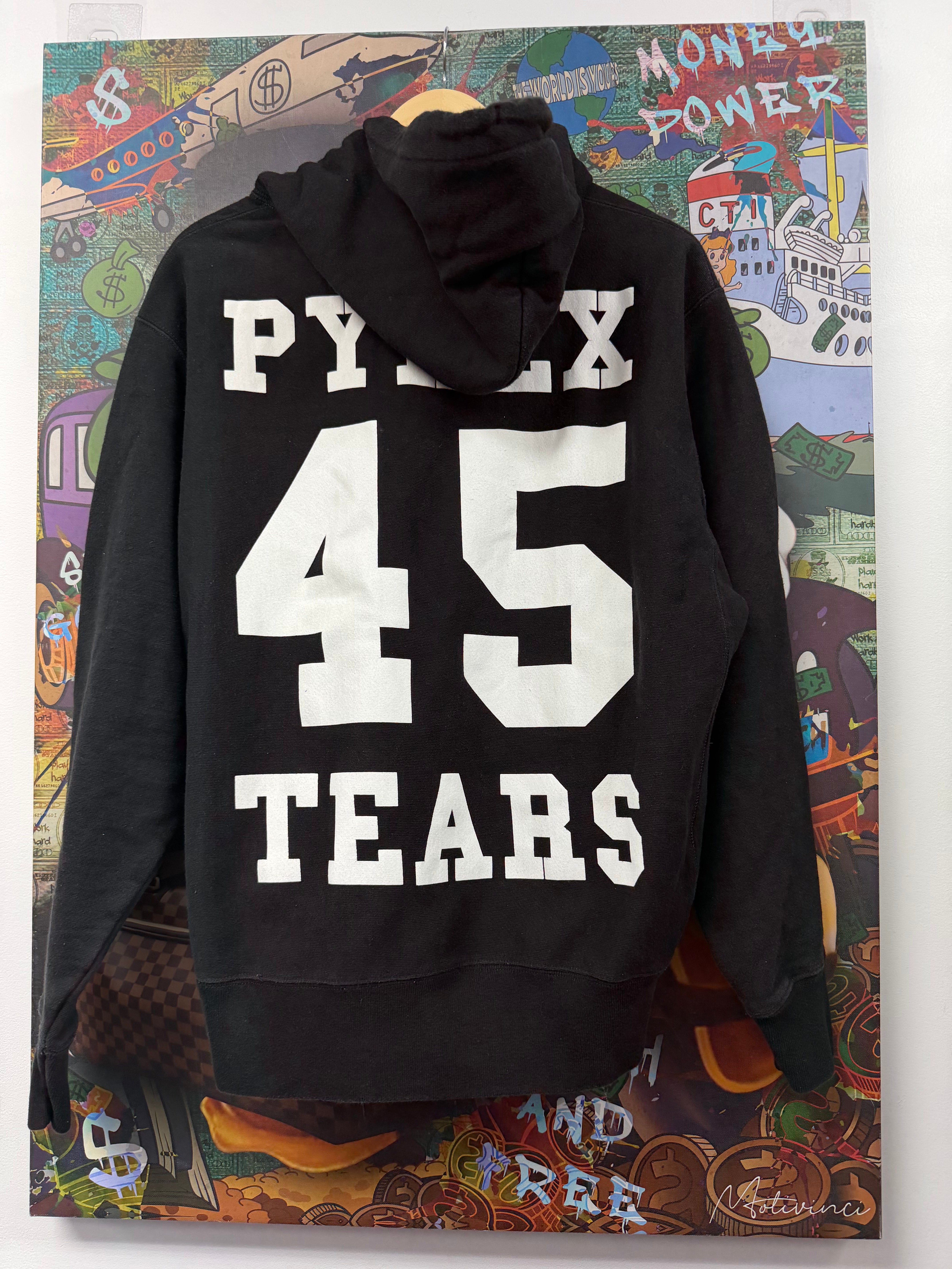 Denim Tears Pyrex Caravaggio Black Hoodie