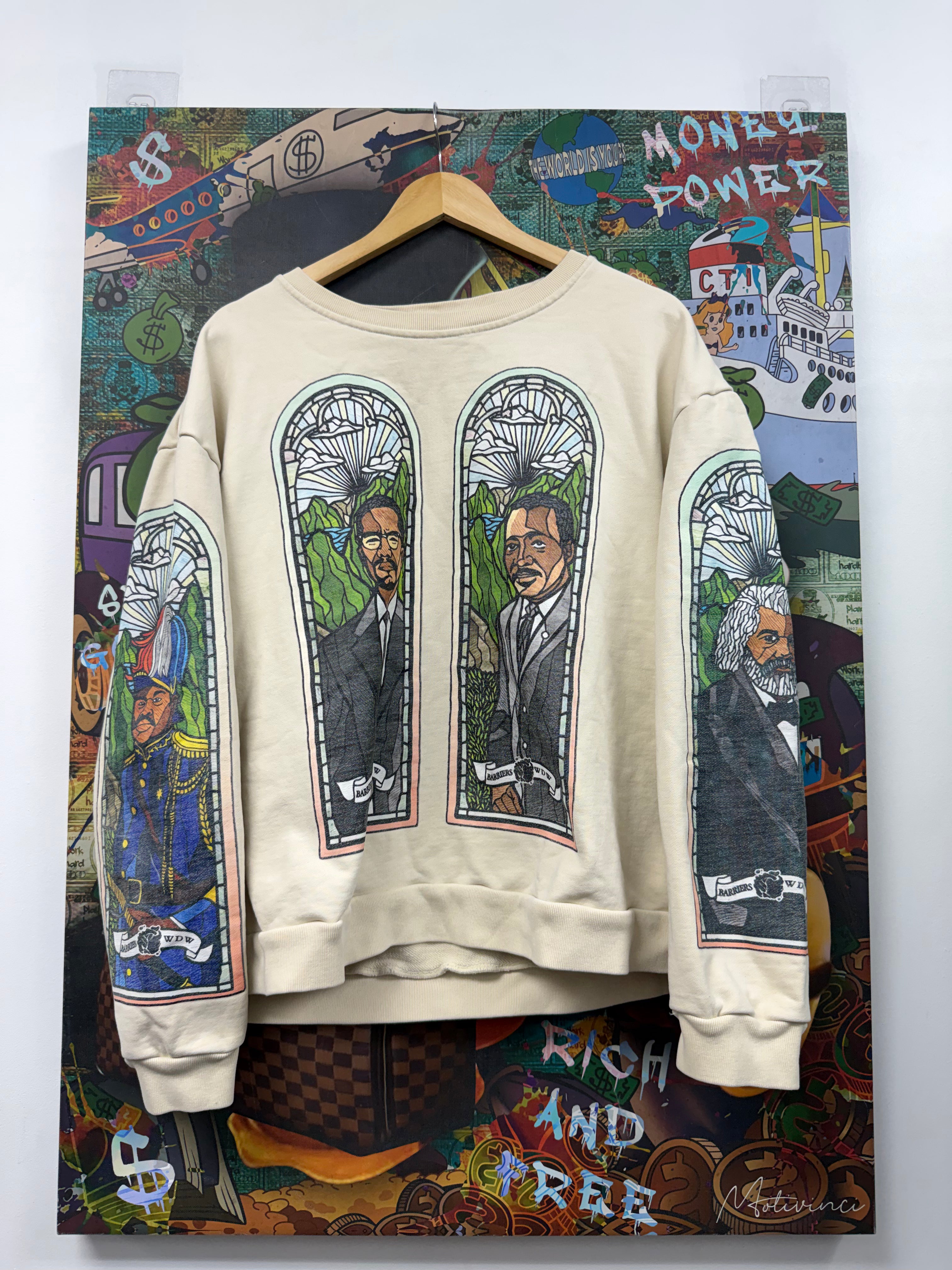 Who Decides War Barriers Crewneck