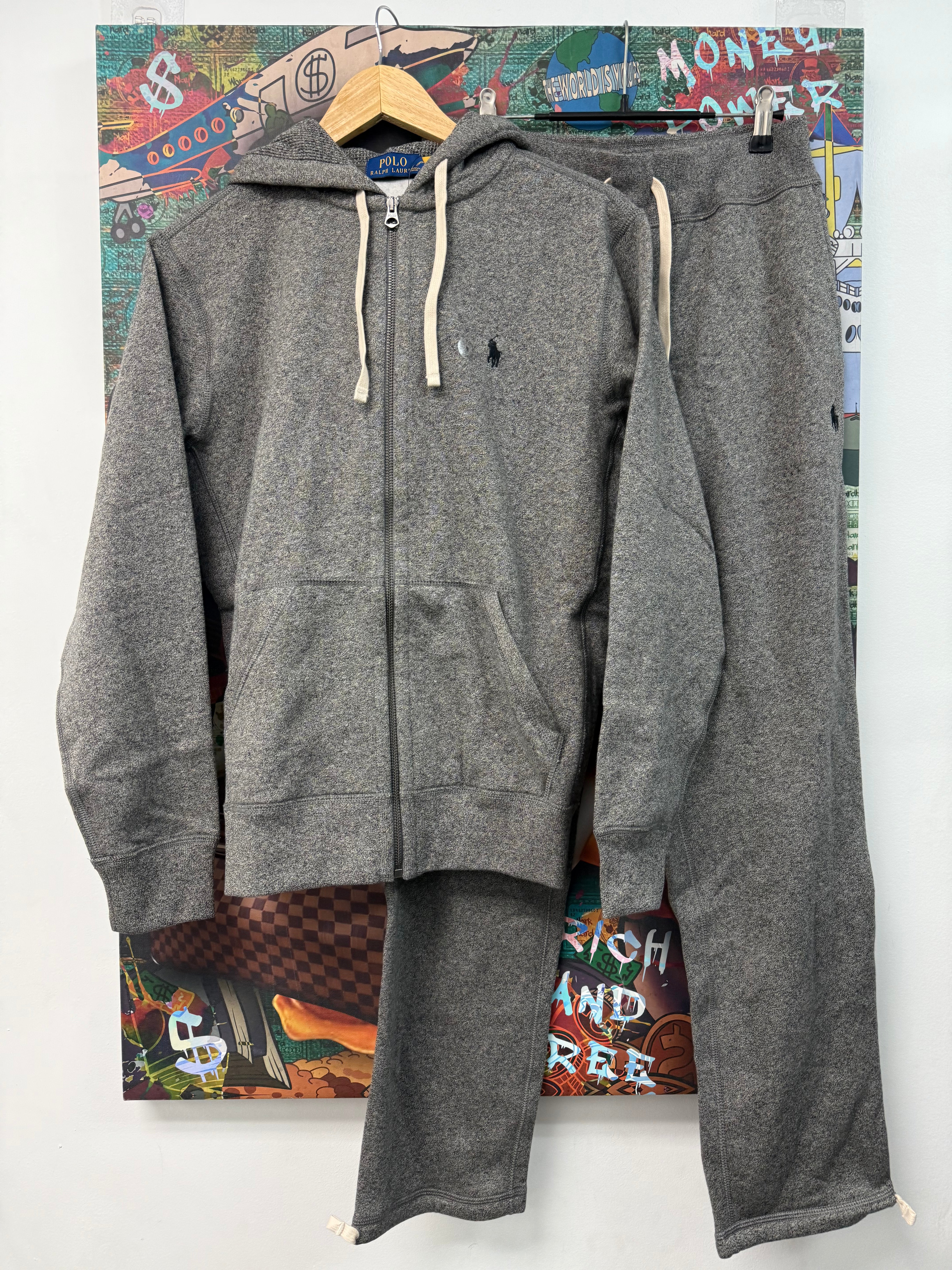 Polo Ralph Lauren Charcoal Grey Sweatsuit