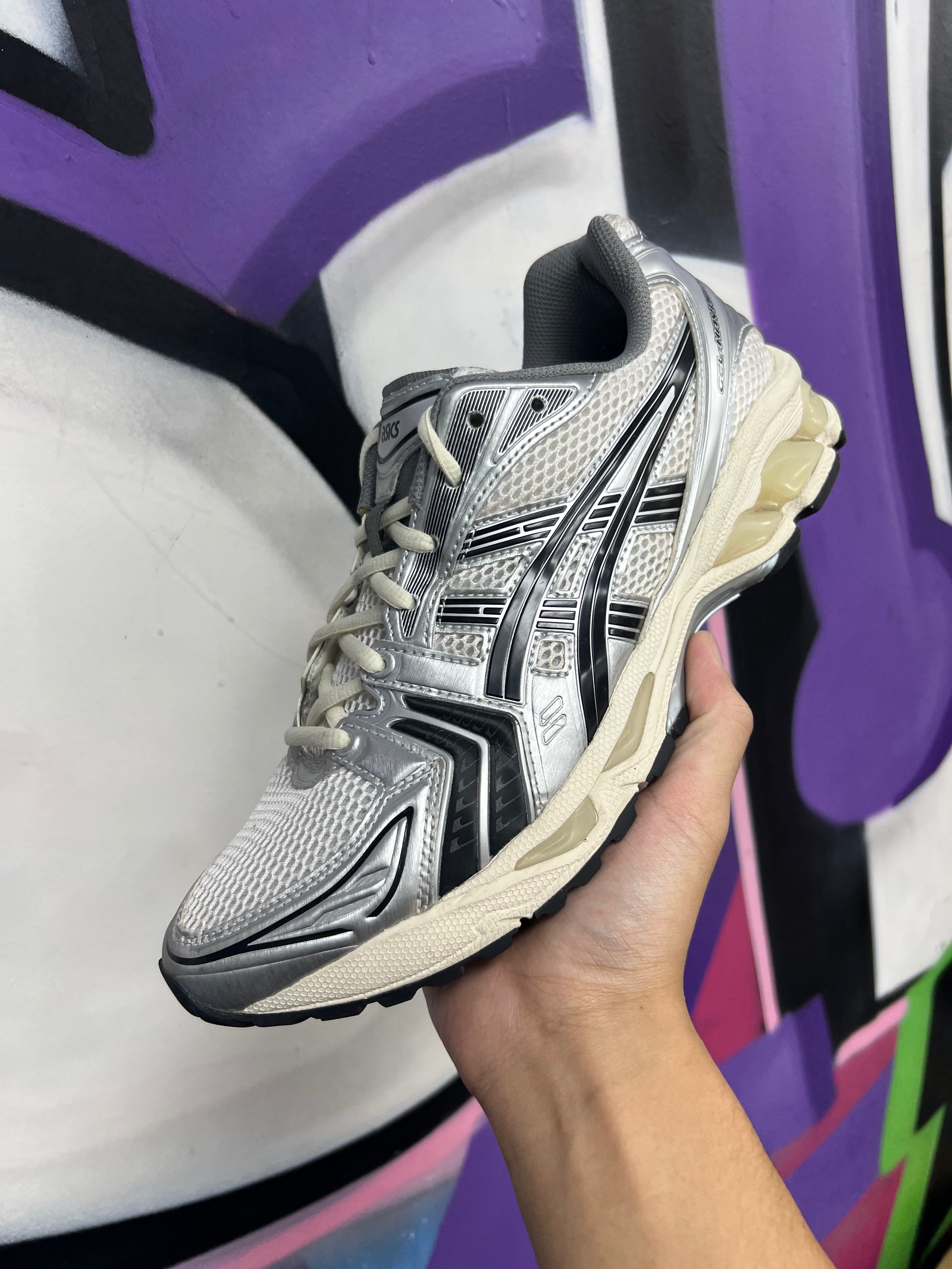 ASICS x JJJJound Silver Black Sneakers