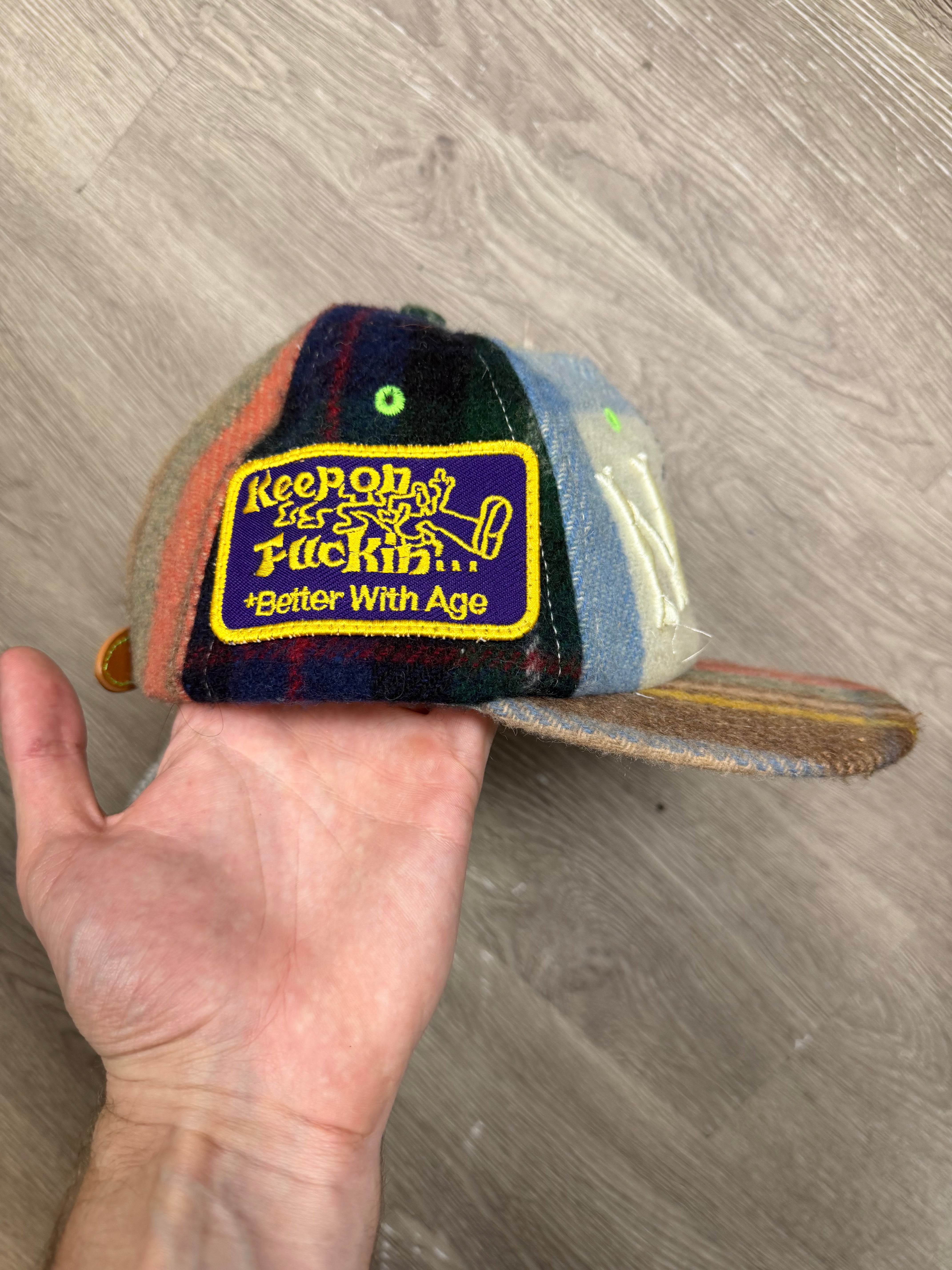 Better With Age Patchwork NY Hat