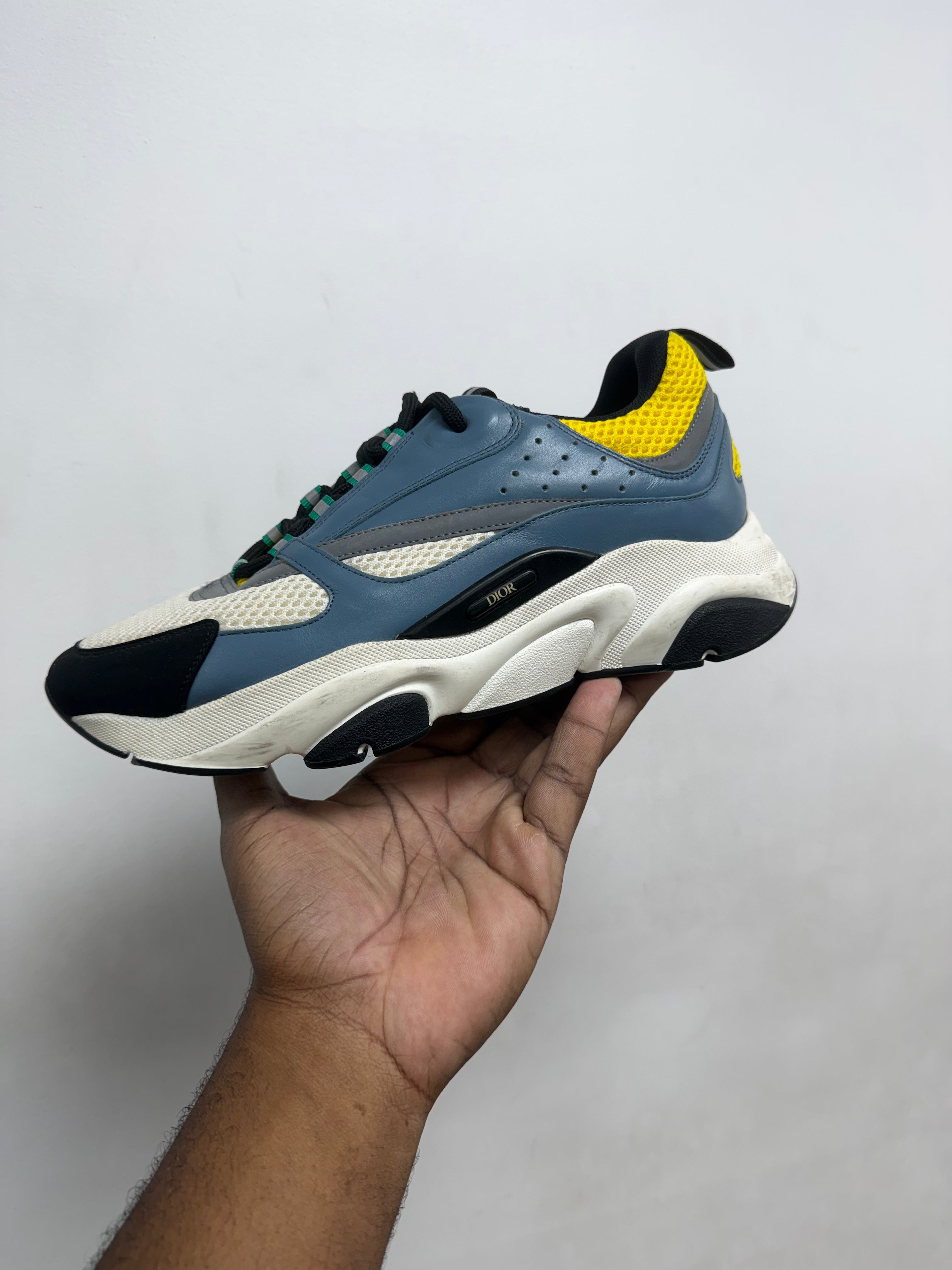 Dior Blue Yellow B22 (No Insoles) Sneakers