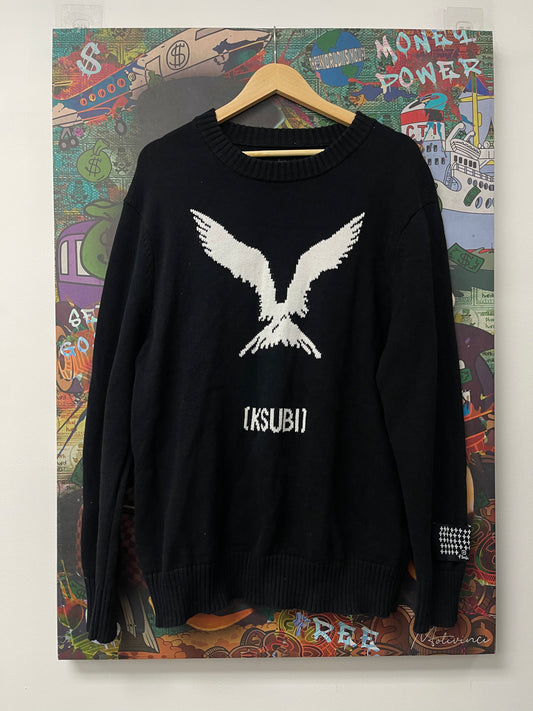 Ksubi Crewneck Black White Used