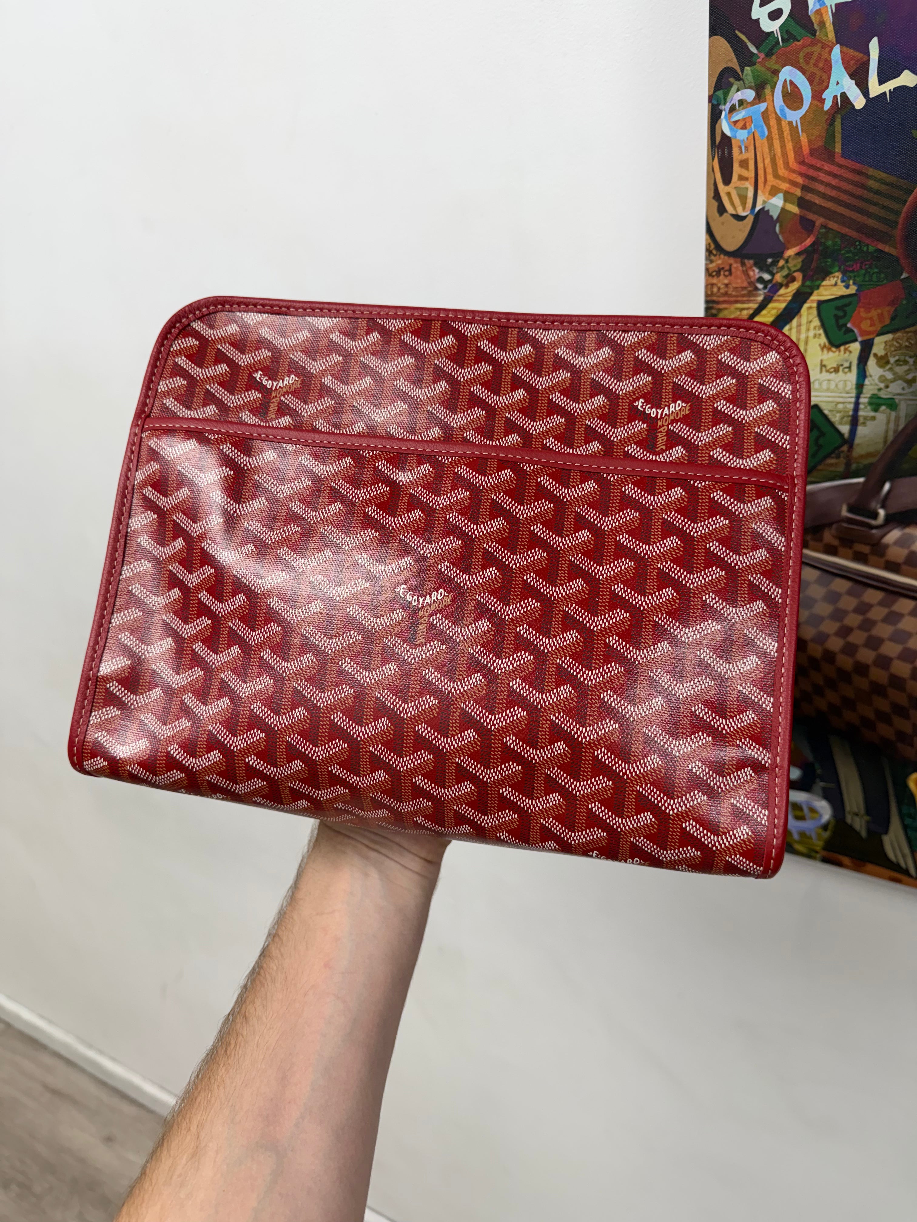 Goyard Red Jouvence Bag