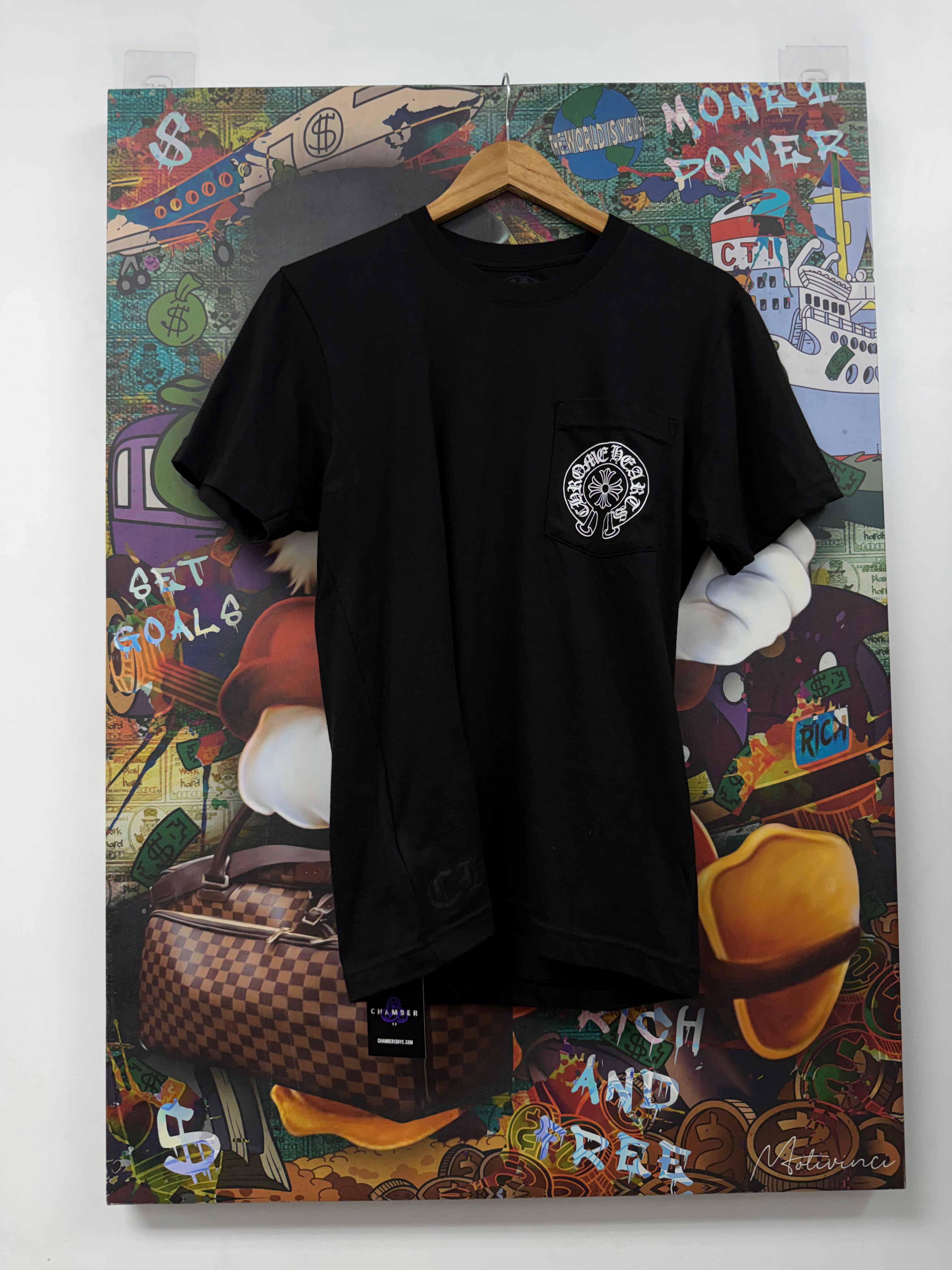 Chrome Hearts Black Beijing Horseshoe Tee
