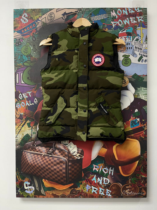 Canada Goose Camo Vest Used