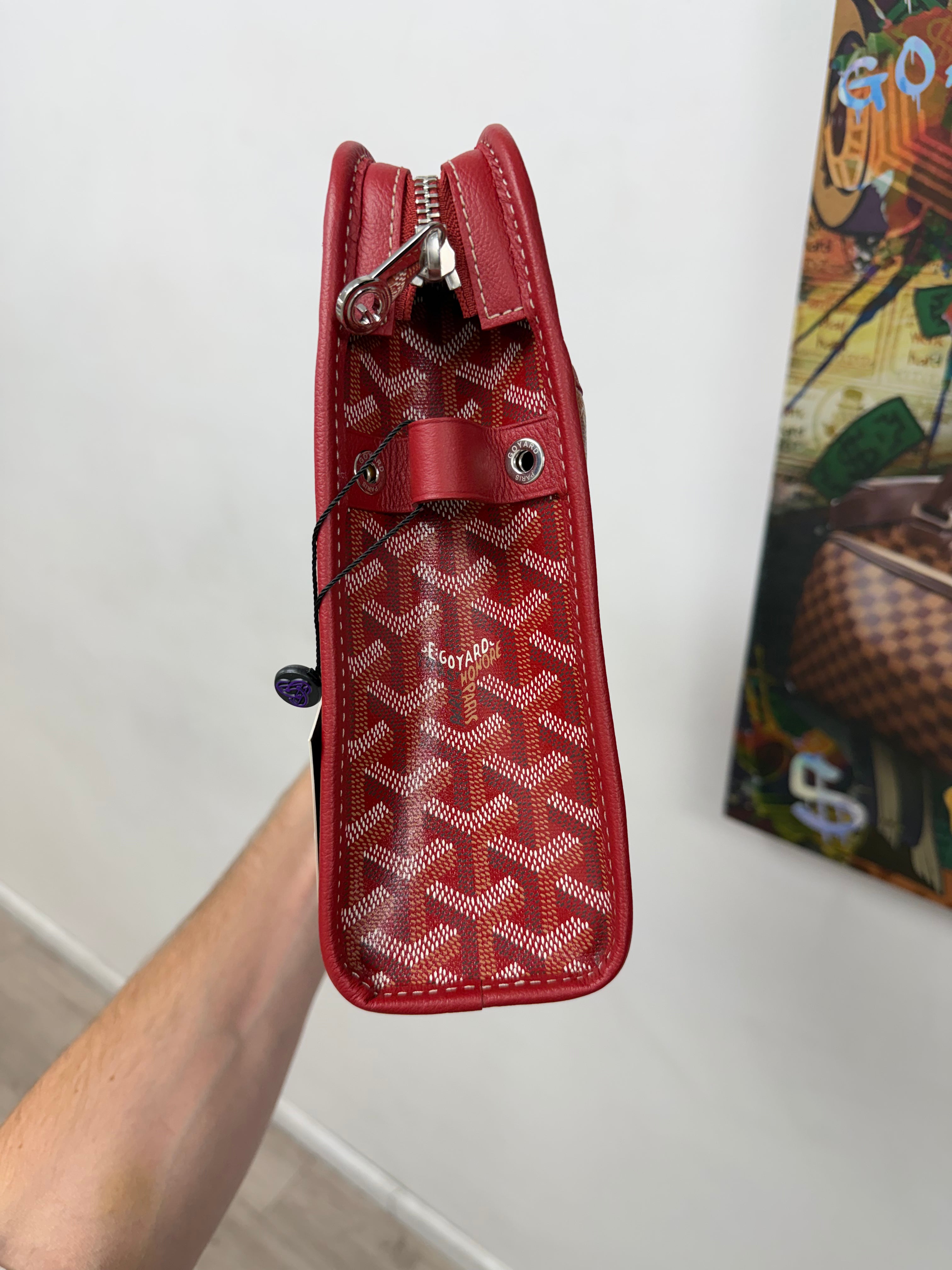 Goyard Red Jouvence Bag