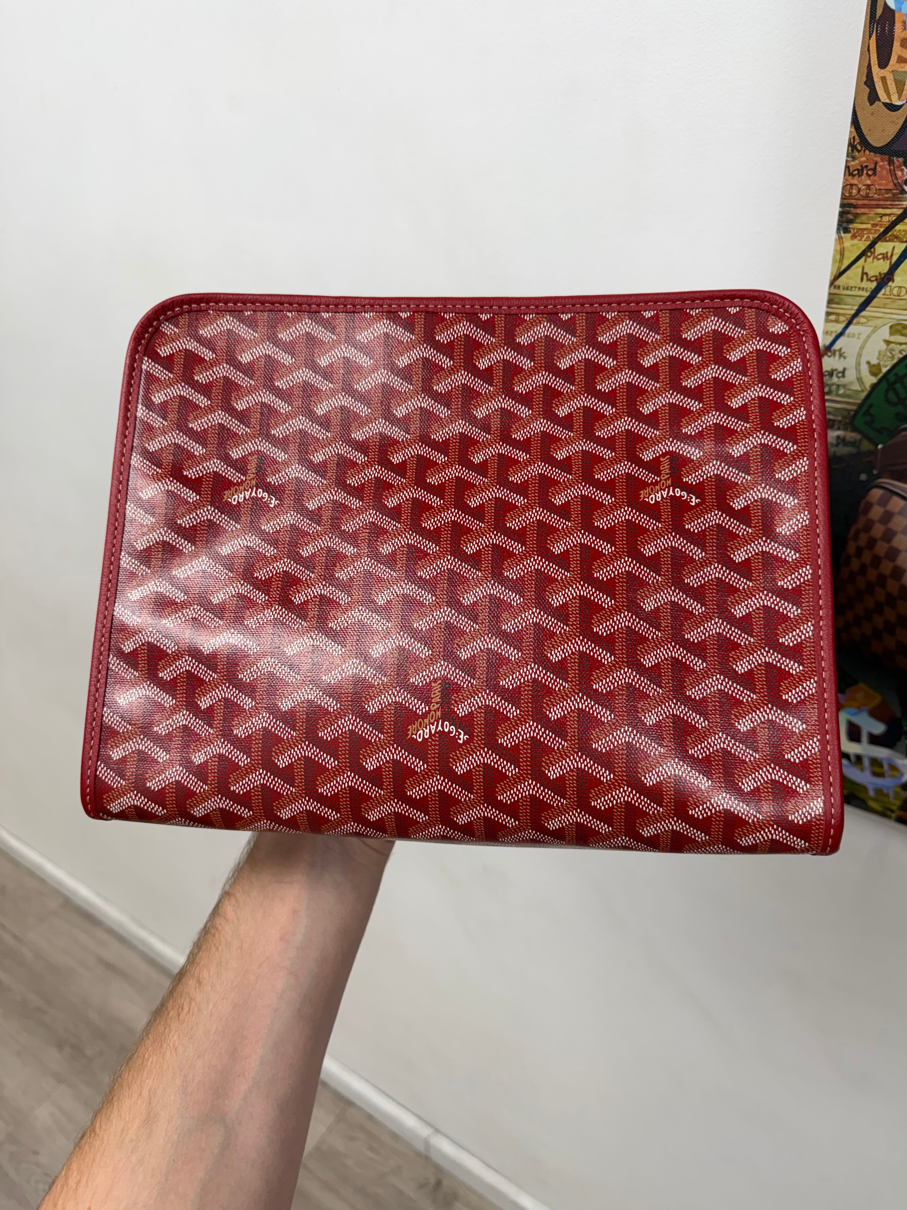 Goyard Red Jouvence Bag