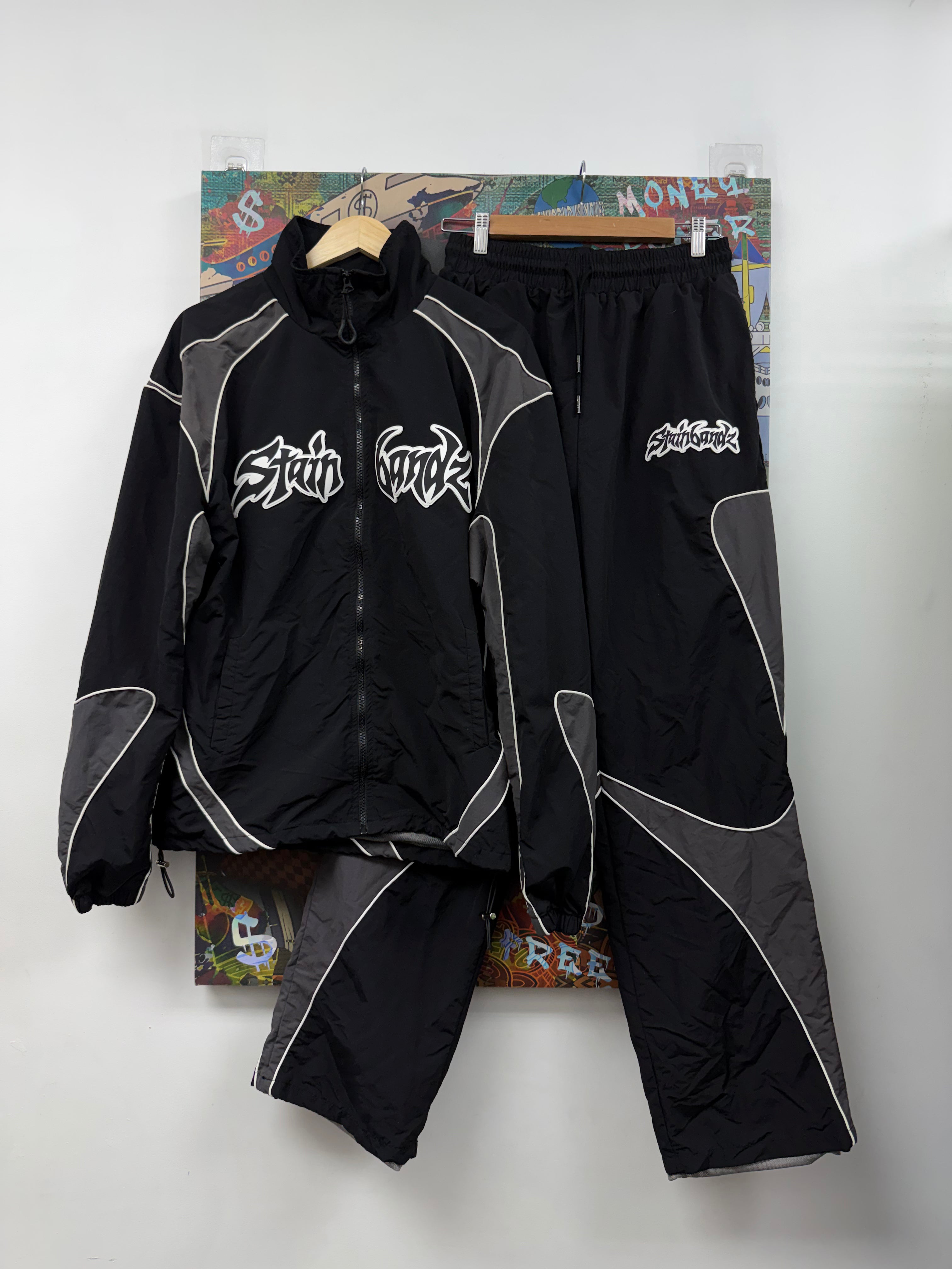 SB Studios Black Grey Track Suit