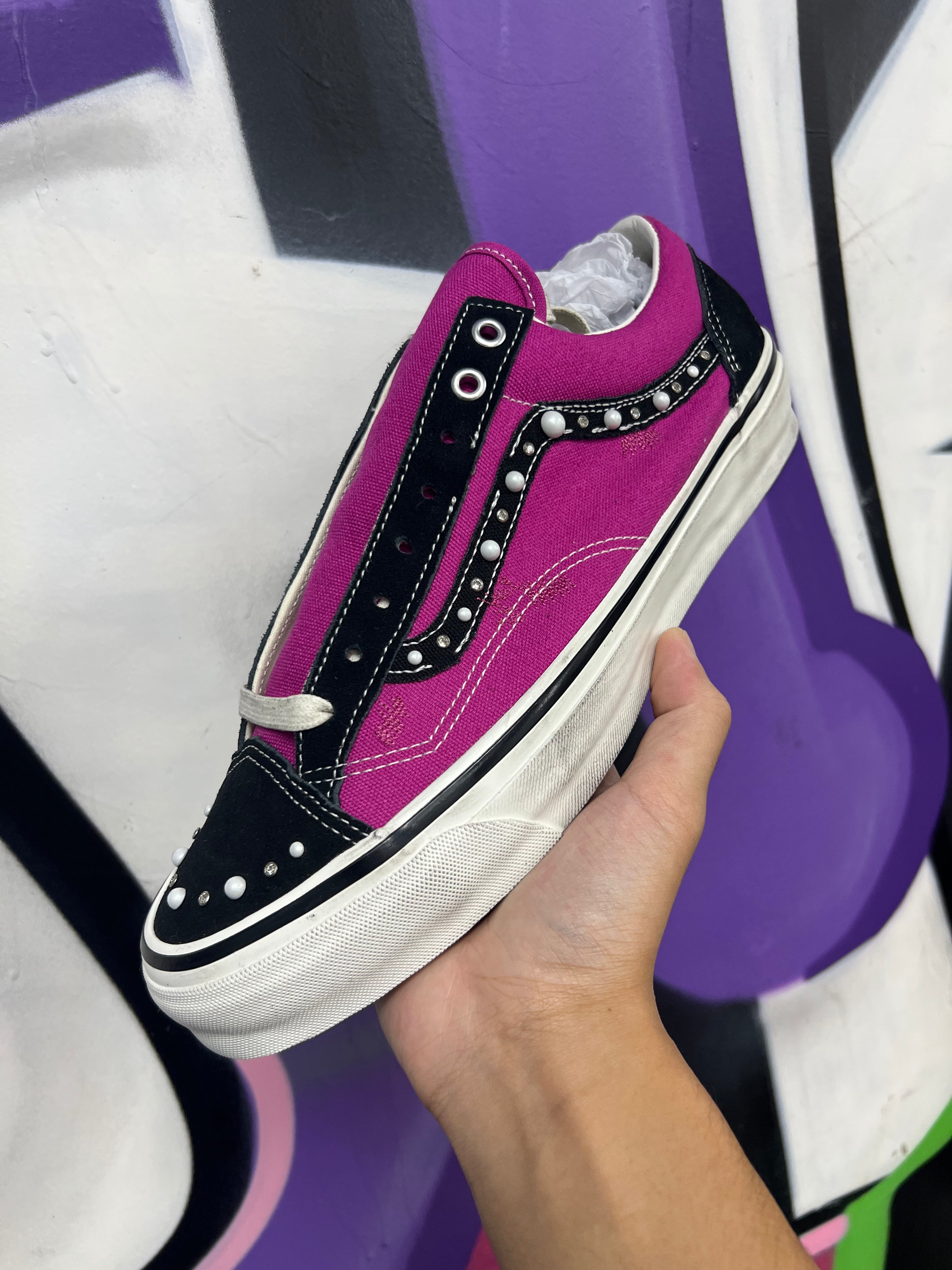 Vans LX Old Skool 36 Pink Pearlized Sneakers