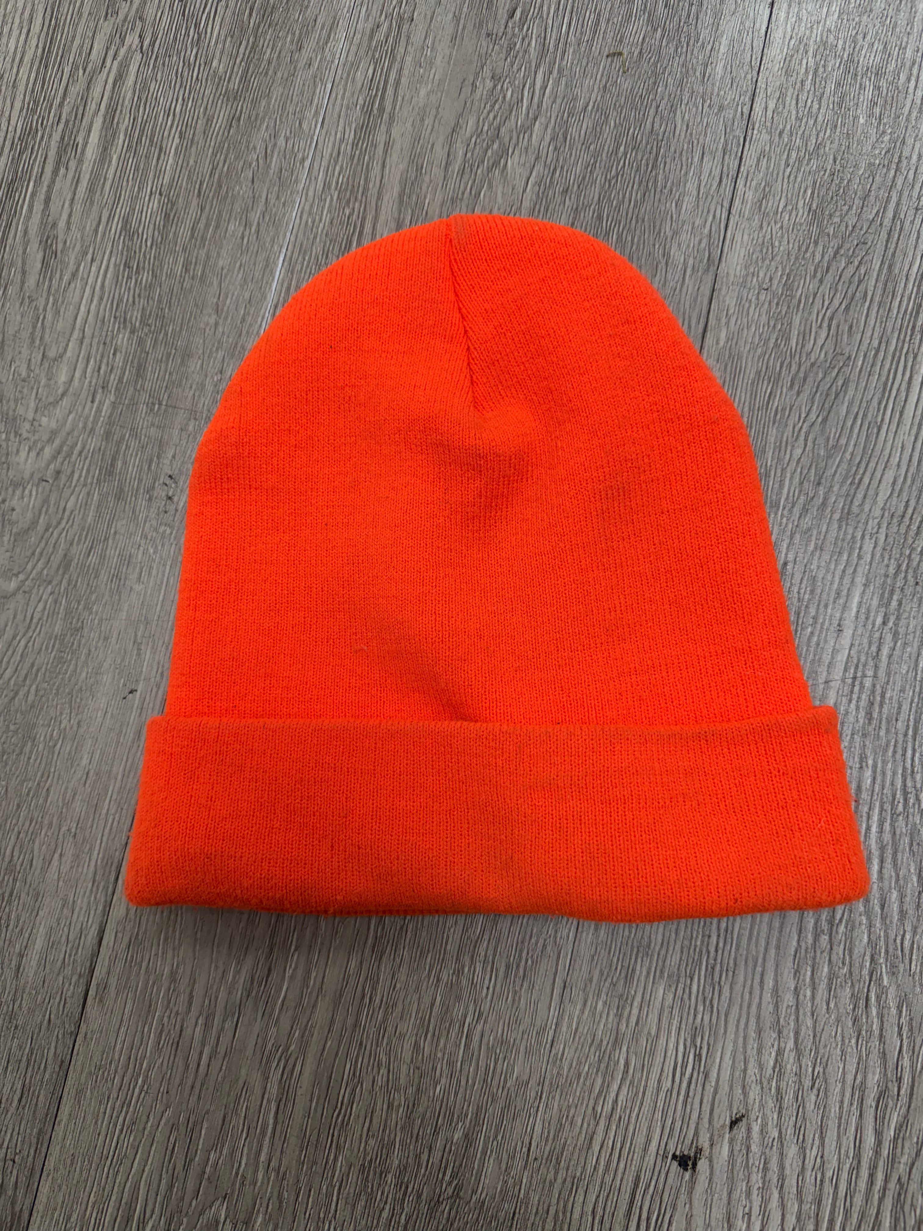 Chrome Hearts Orange White Classic Beanie
