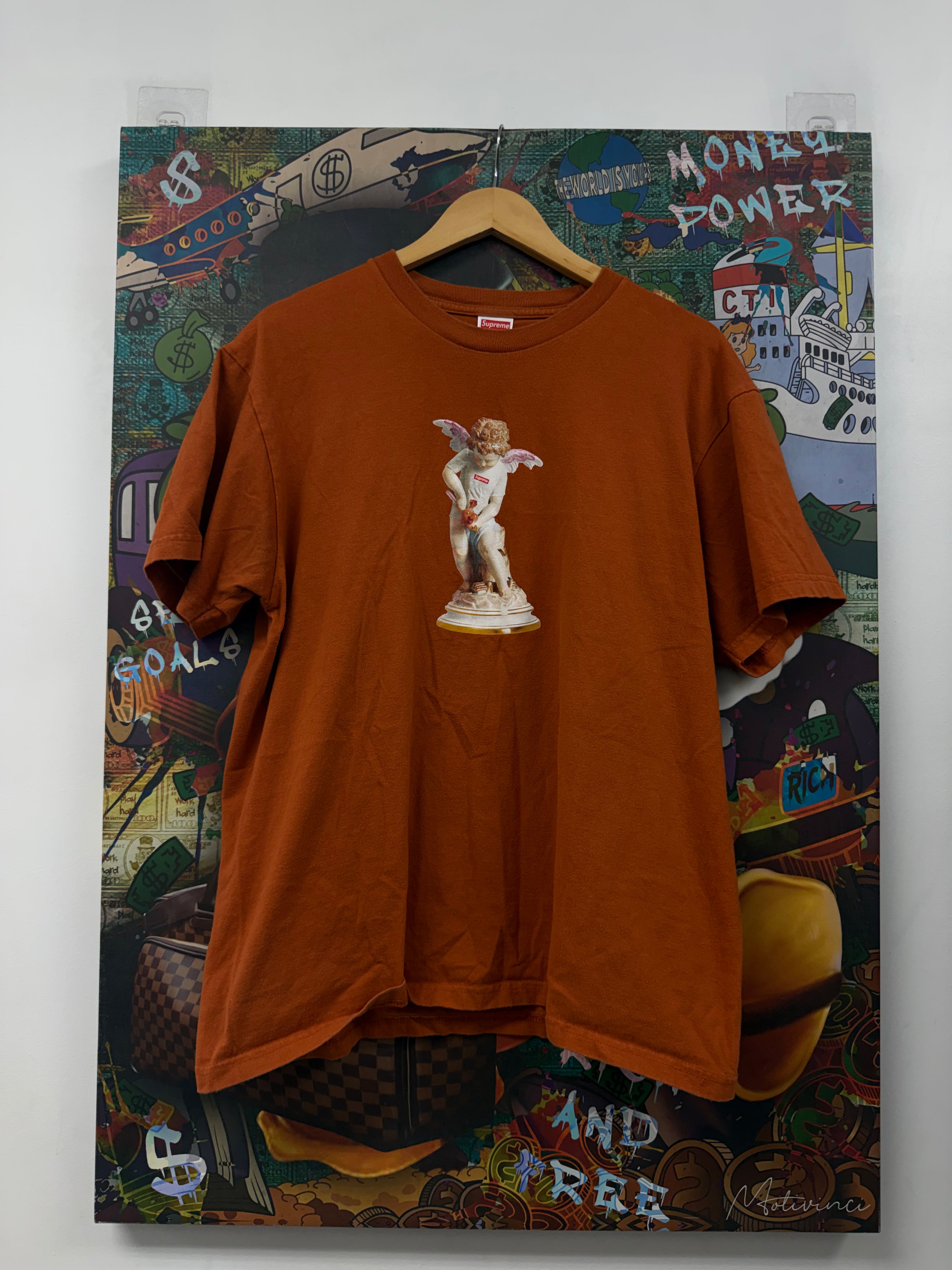 Supreme Clay Brown Cherub Tee