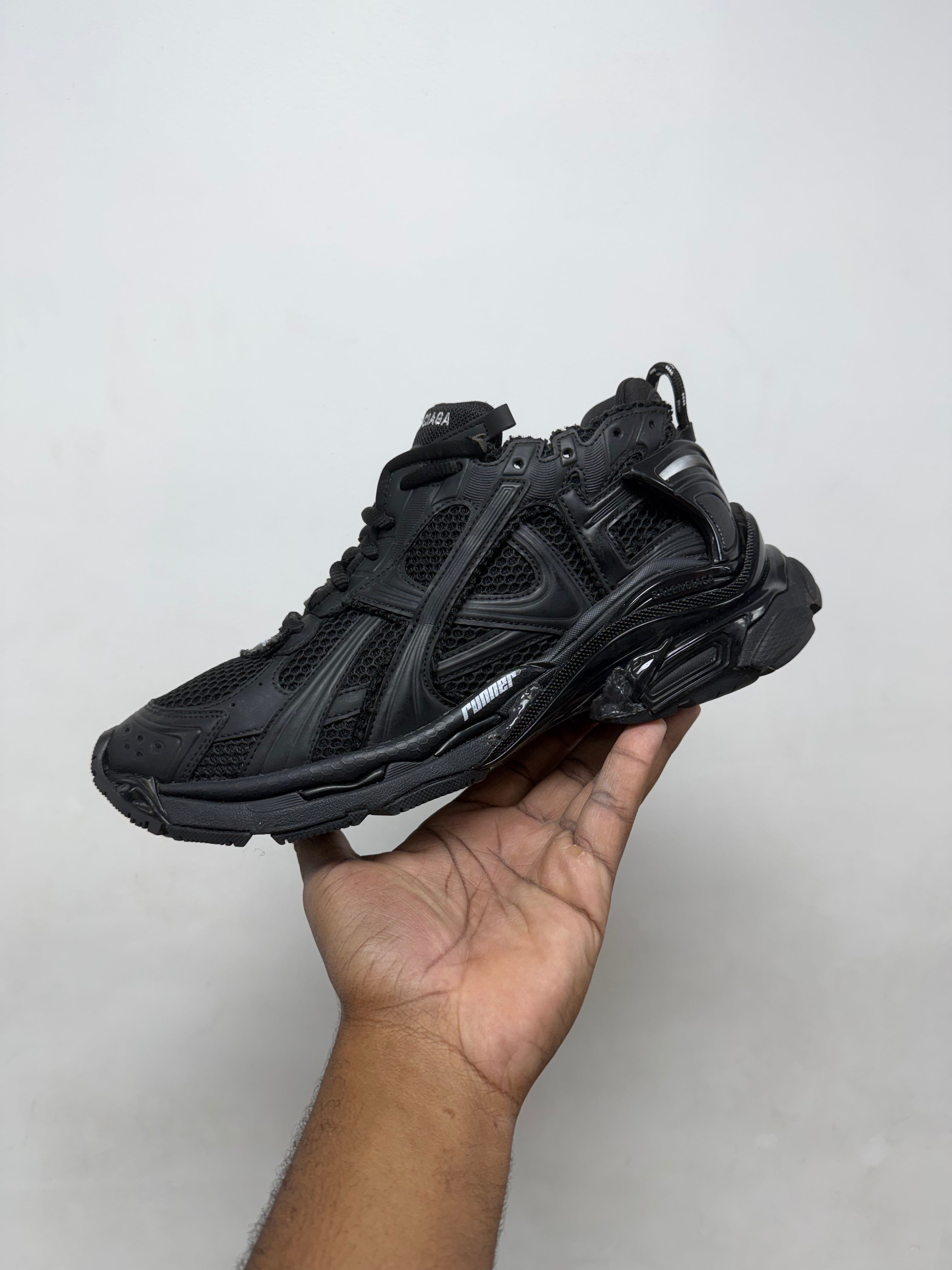 Balenciaga Triple Black Runner Sneakers