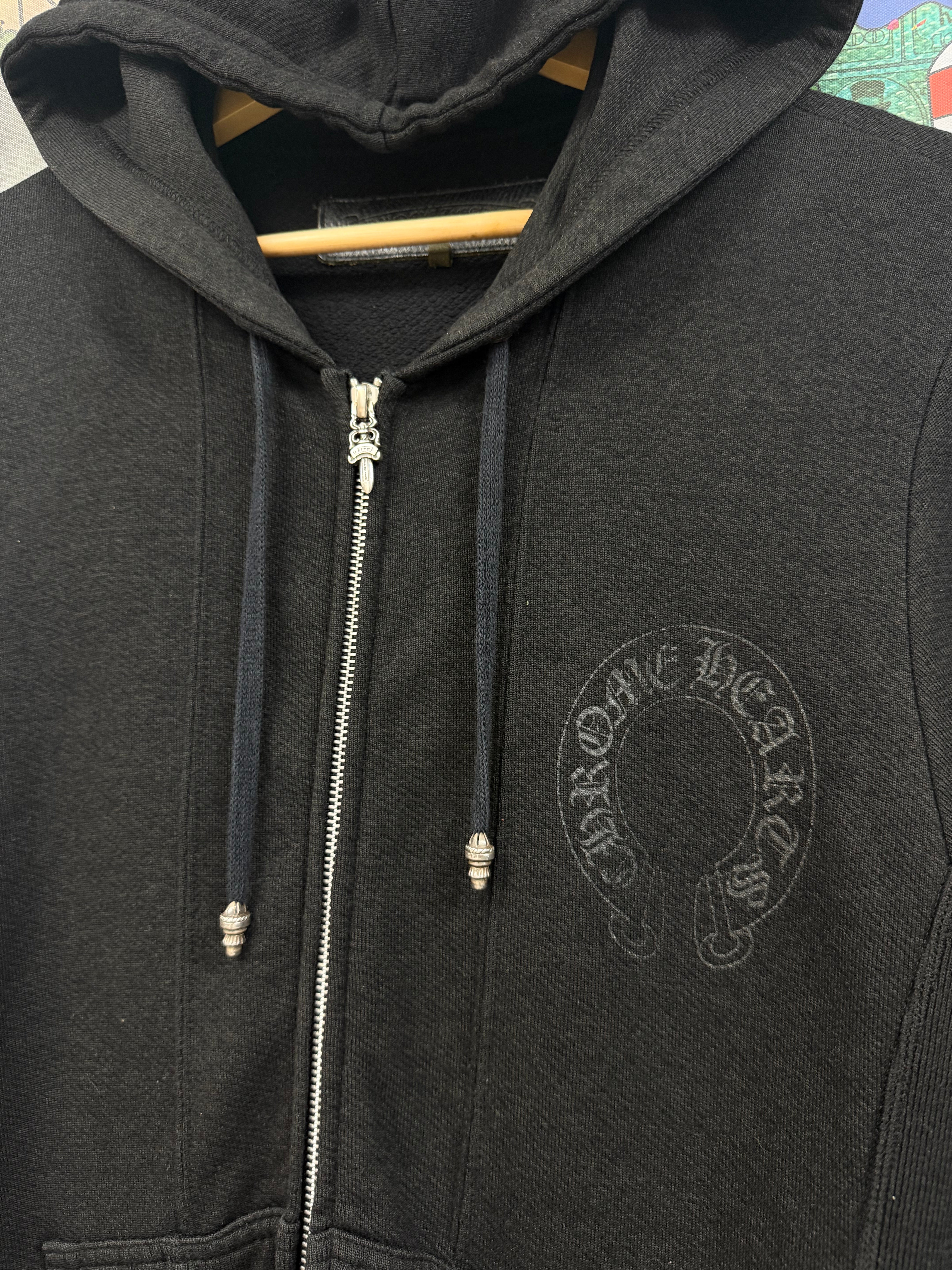 Chrome Hearts Matty Boy Black Zip Up Hoodie
