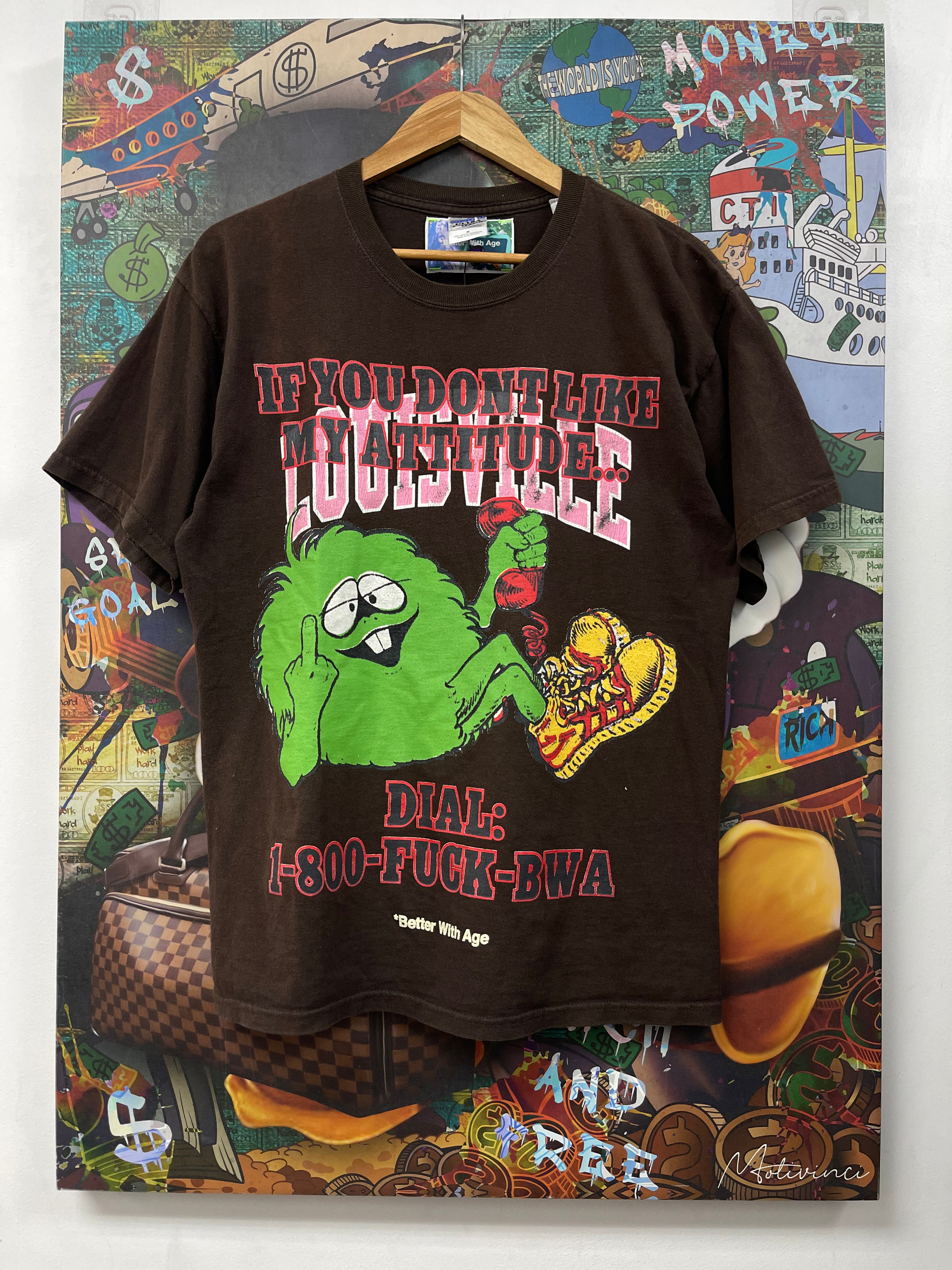 Better With Age Brown Dickhead Tee
