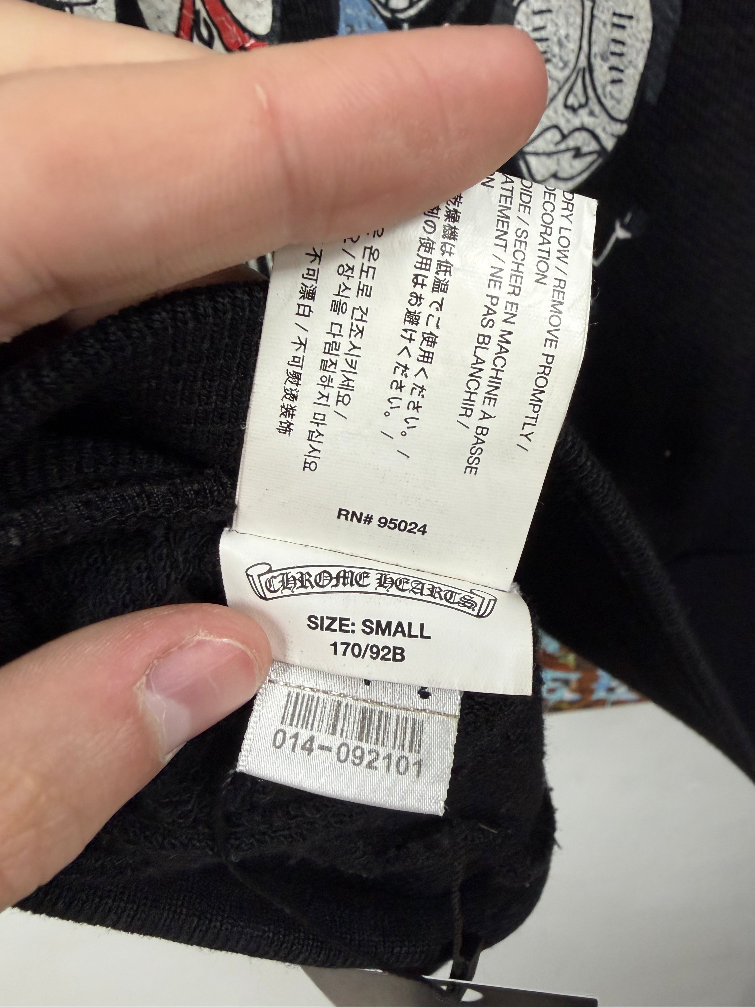 Chrome Hearts Matty Boy Black Zip Up Hoodie
