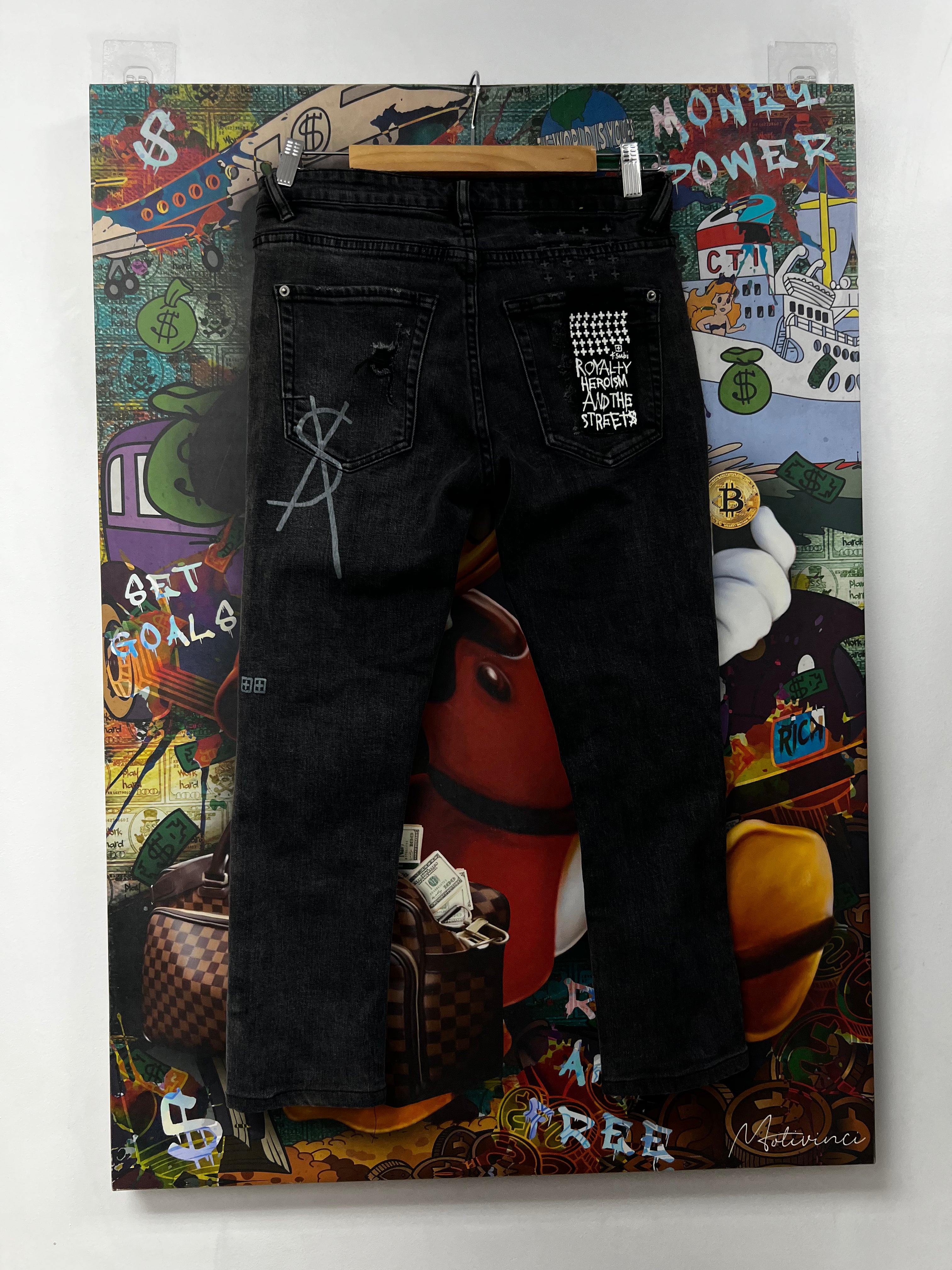 Ksubi Black Wash Bring Back Life (Altered Short) Jeans