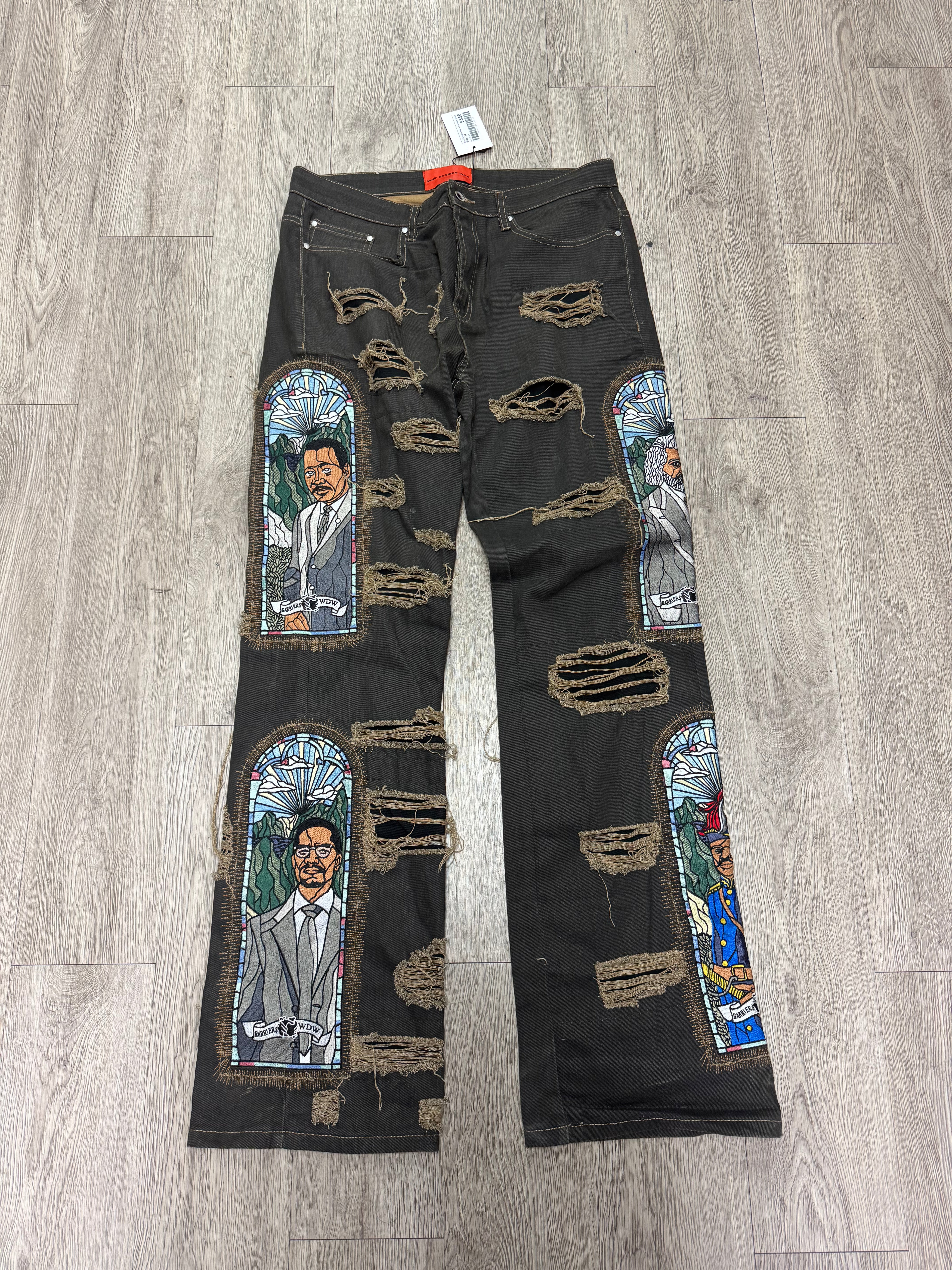 Who Decides War x Barriers Jeans