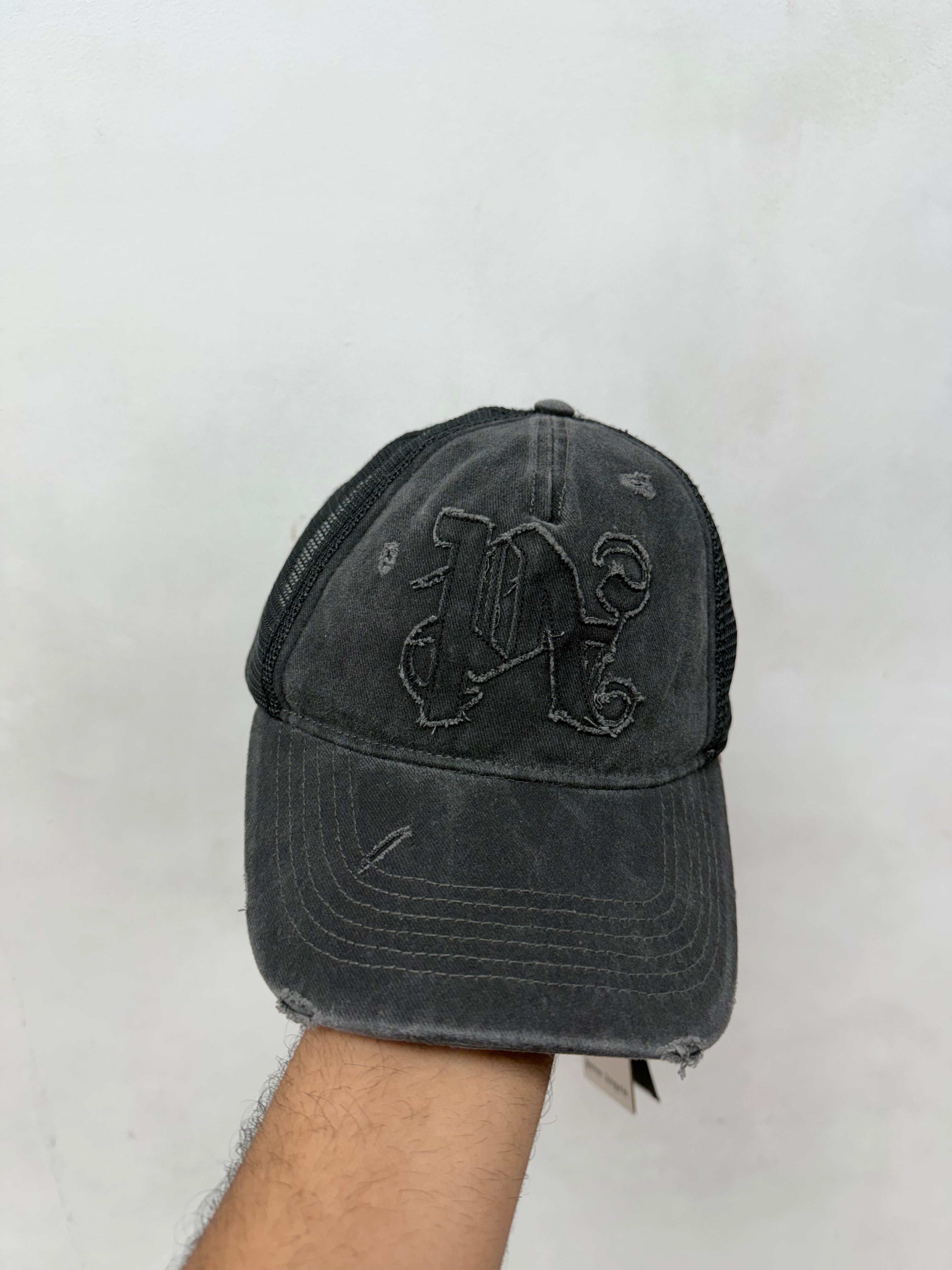 Palm Angels Distressed PA Trucker Hat