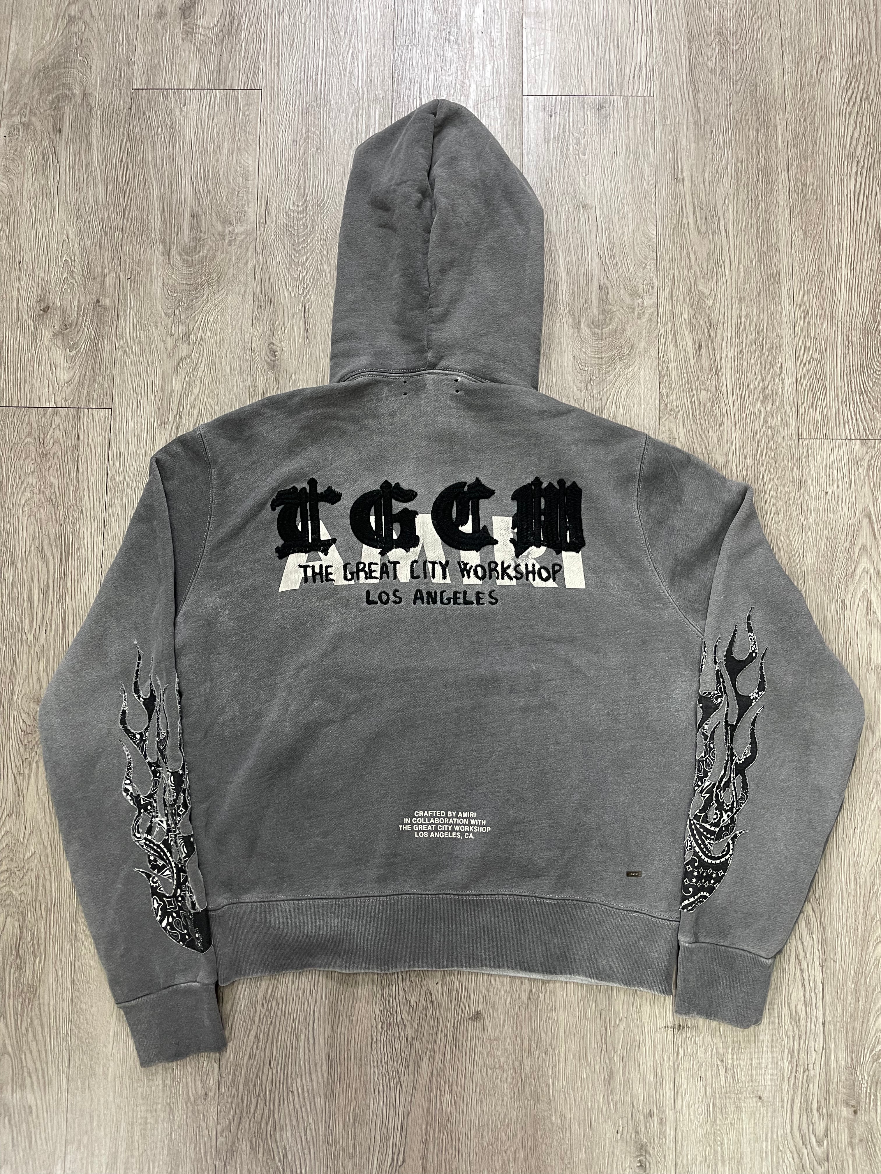 Amiri Grey TGCW Hoodie