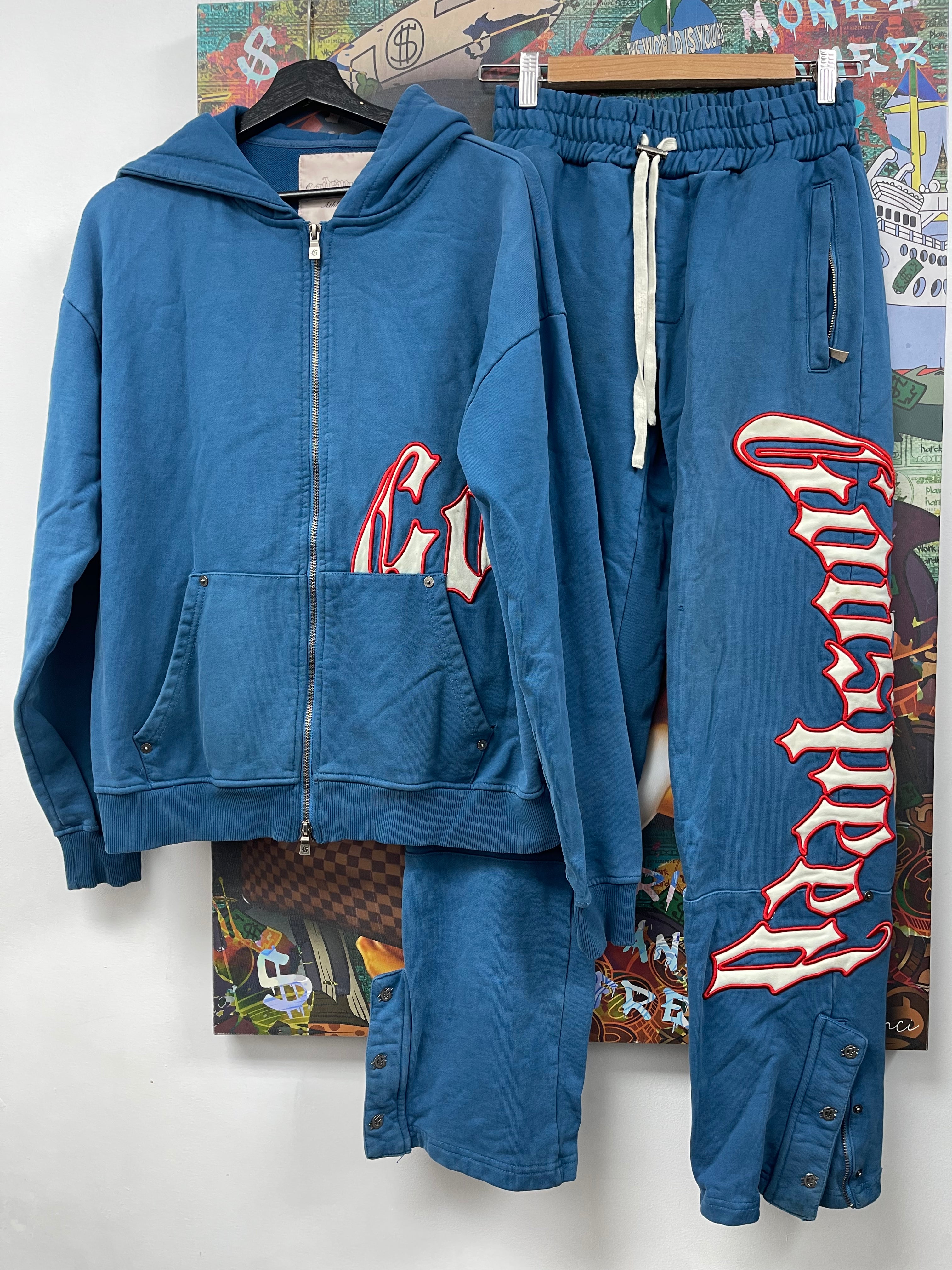Godspeed Navy Red Sweatsuit