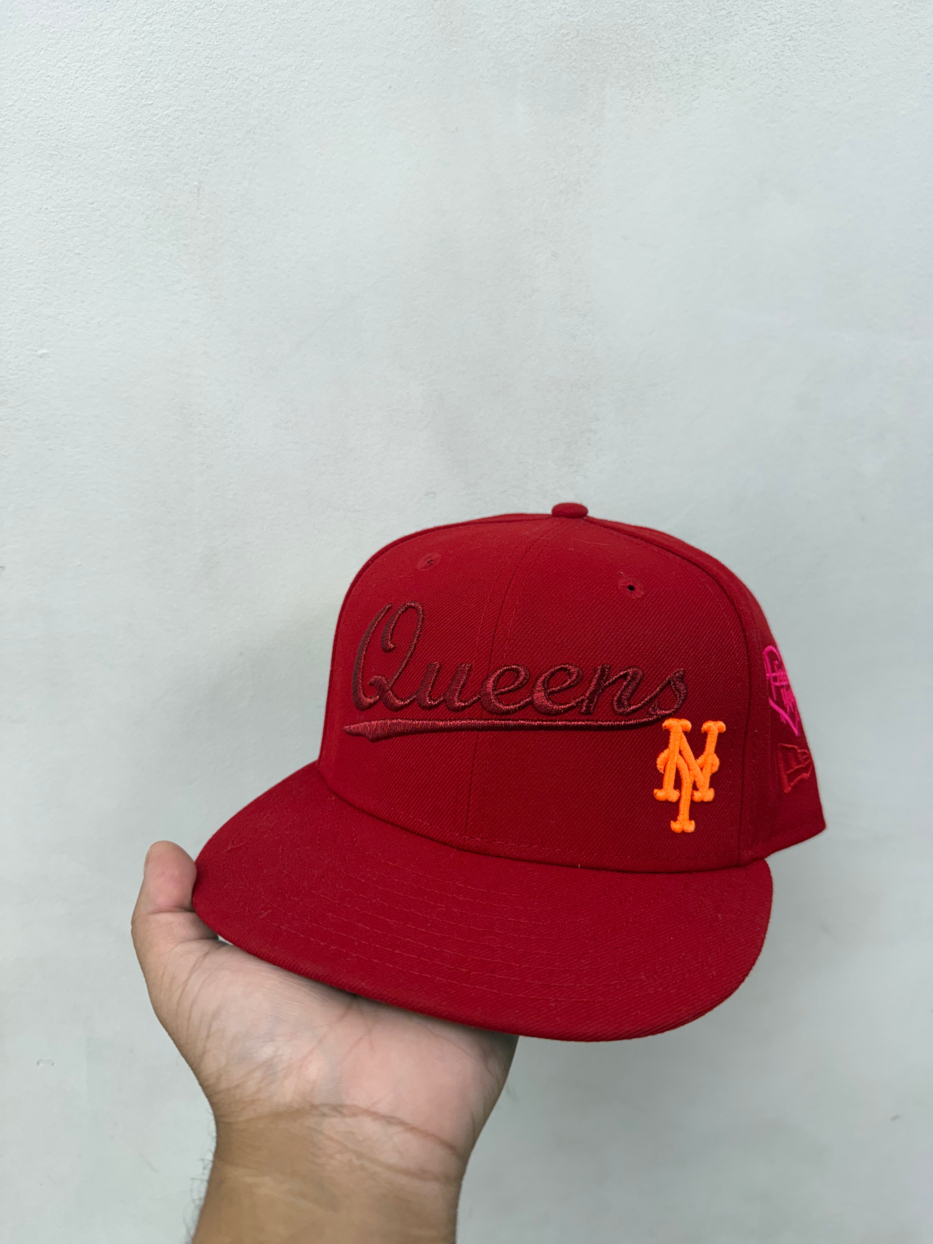 Slo Bucks Red Tonal Fitted Hat