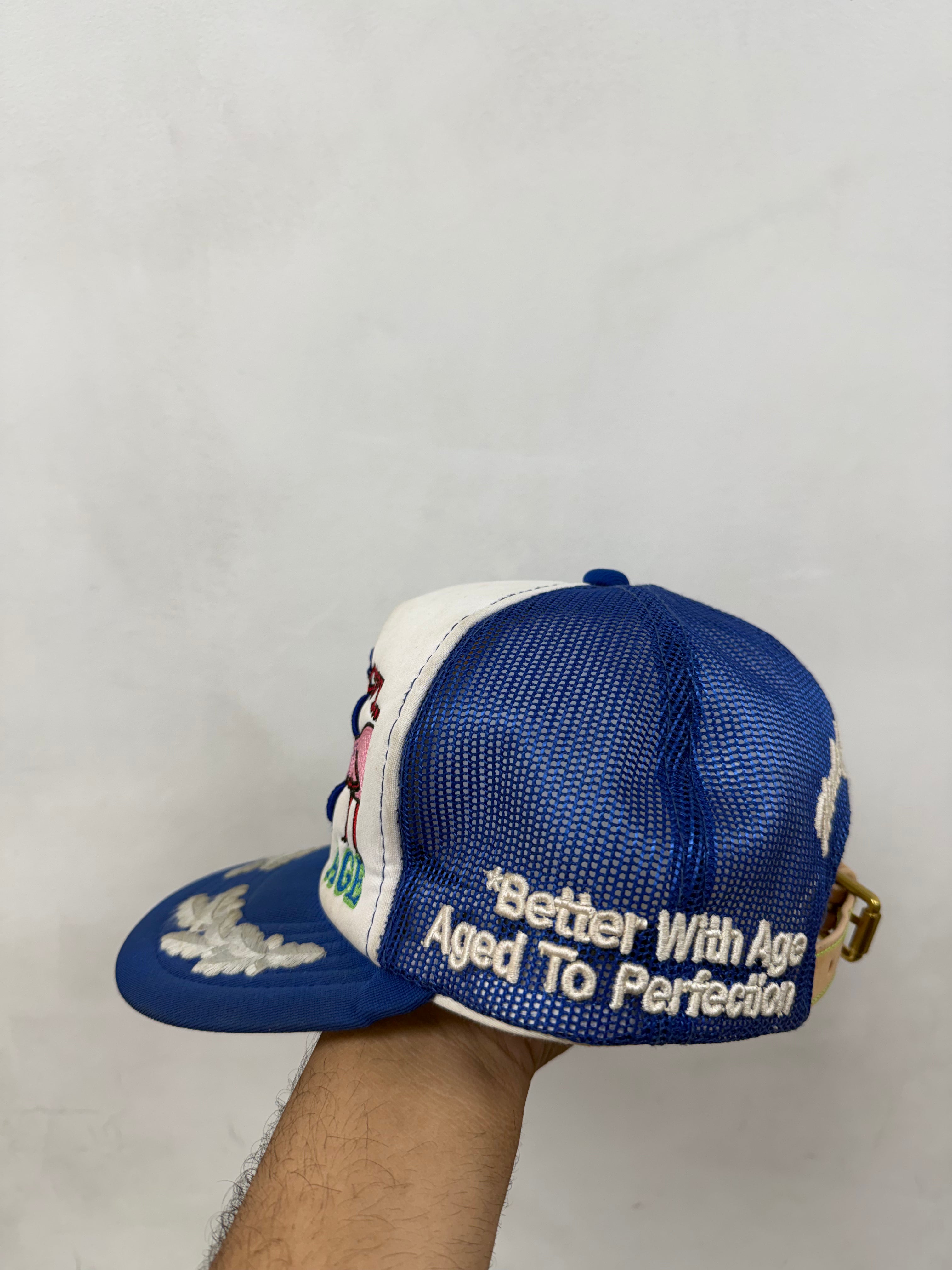 Better With Age White Blue Greatest Hat