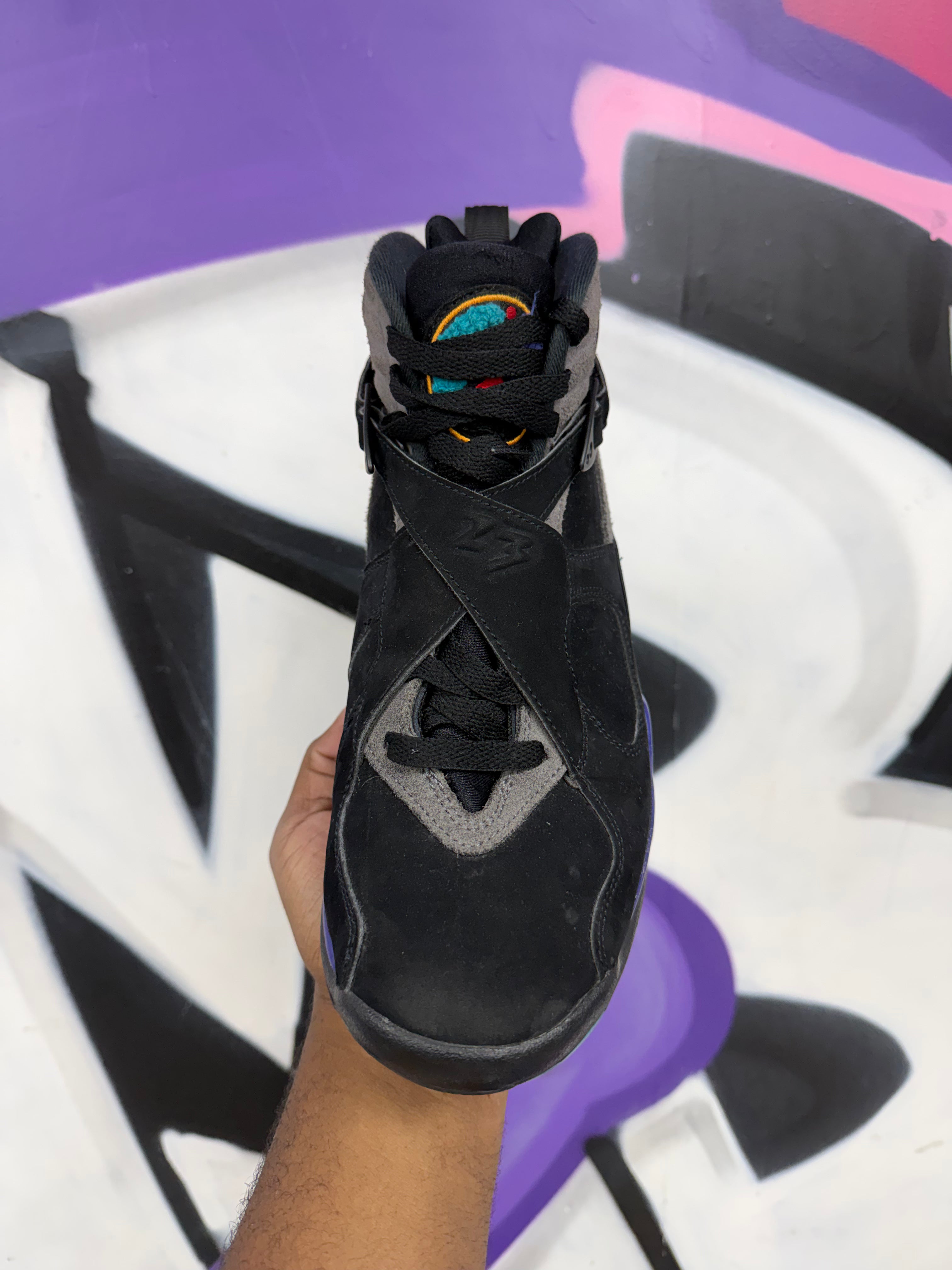 Jordan 8 Aqua Sneakers