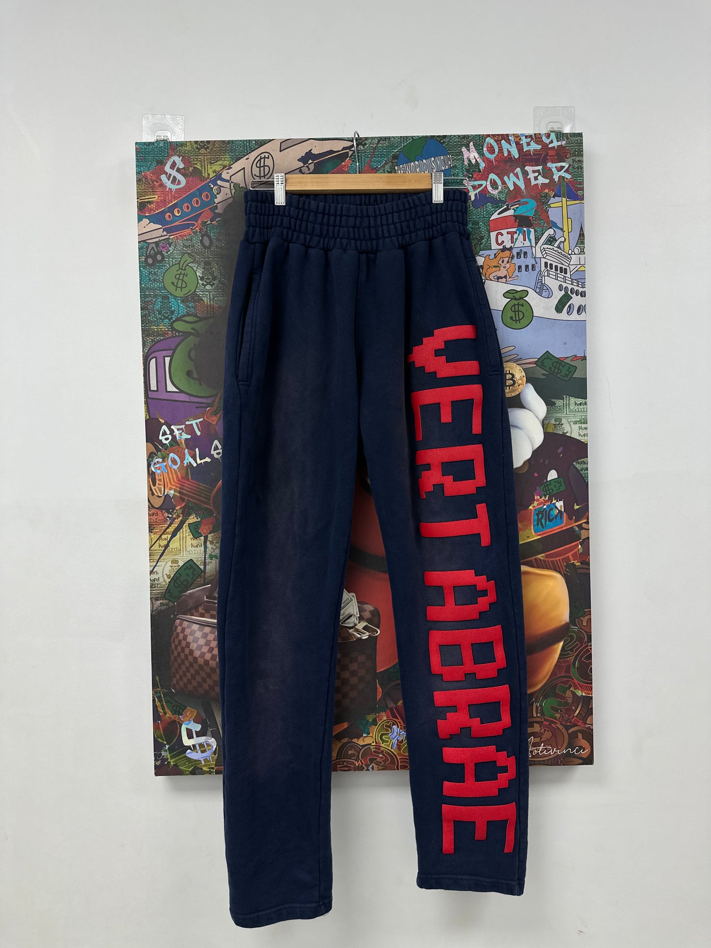 Vertabrae Sweats Navy Red Used XXL (Fits XL) N/A