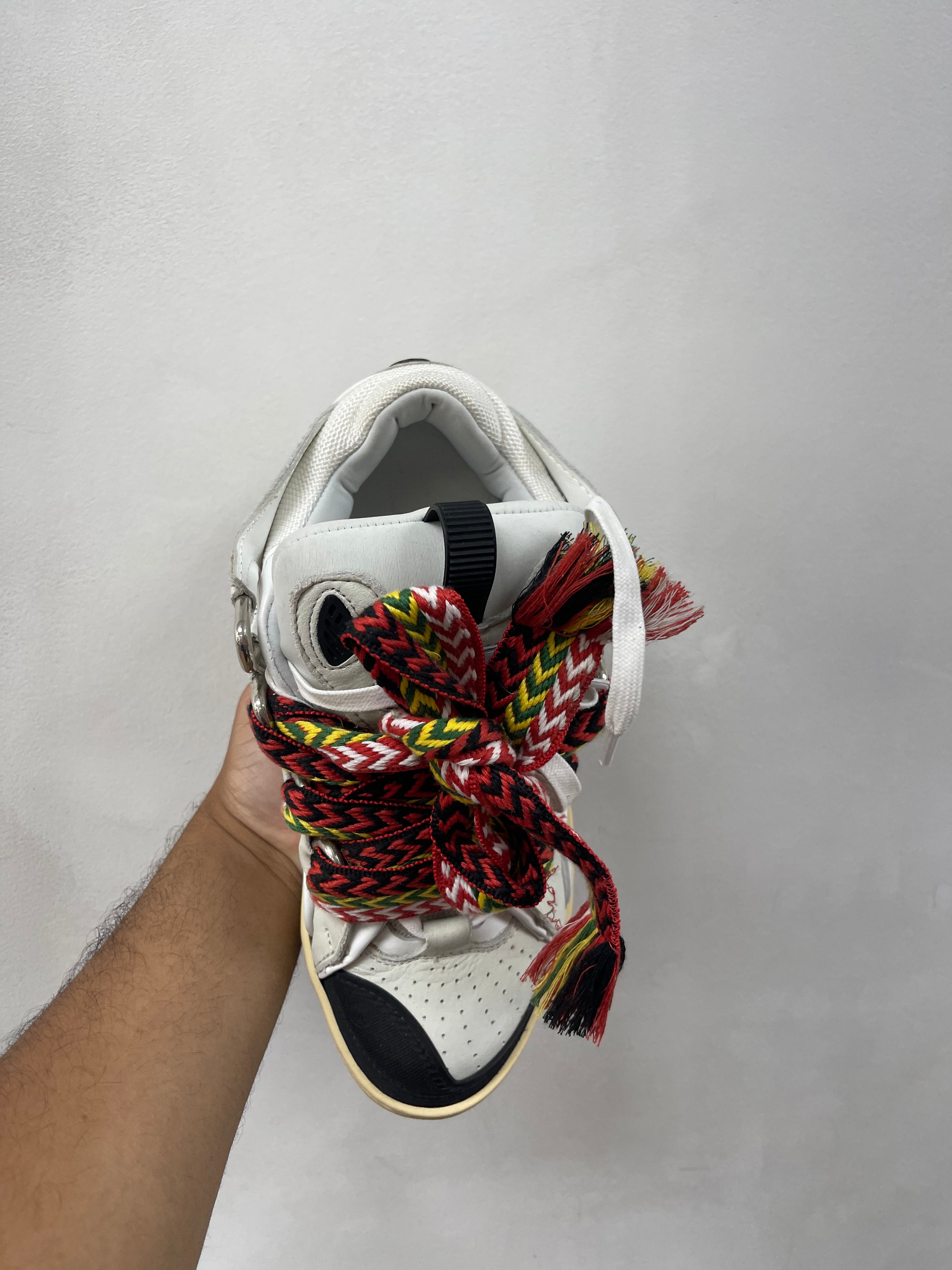 Lanvin Curb Rasta Sneakers